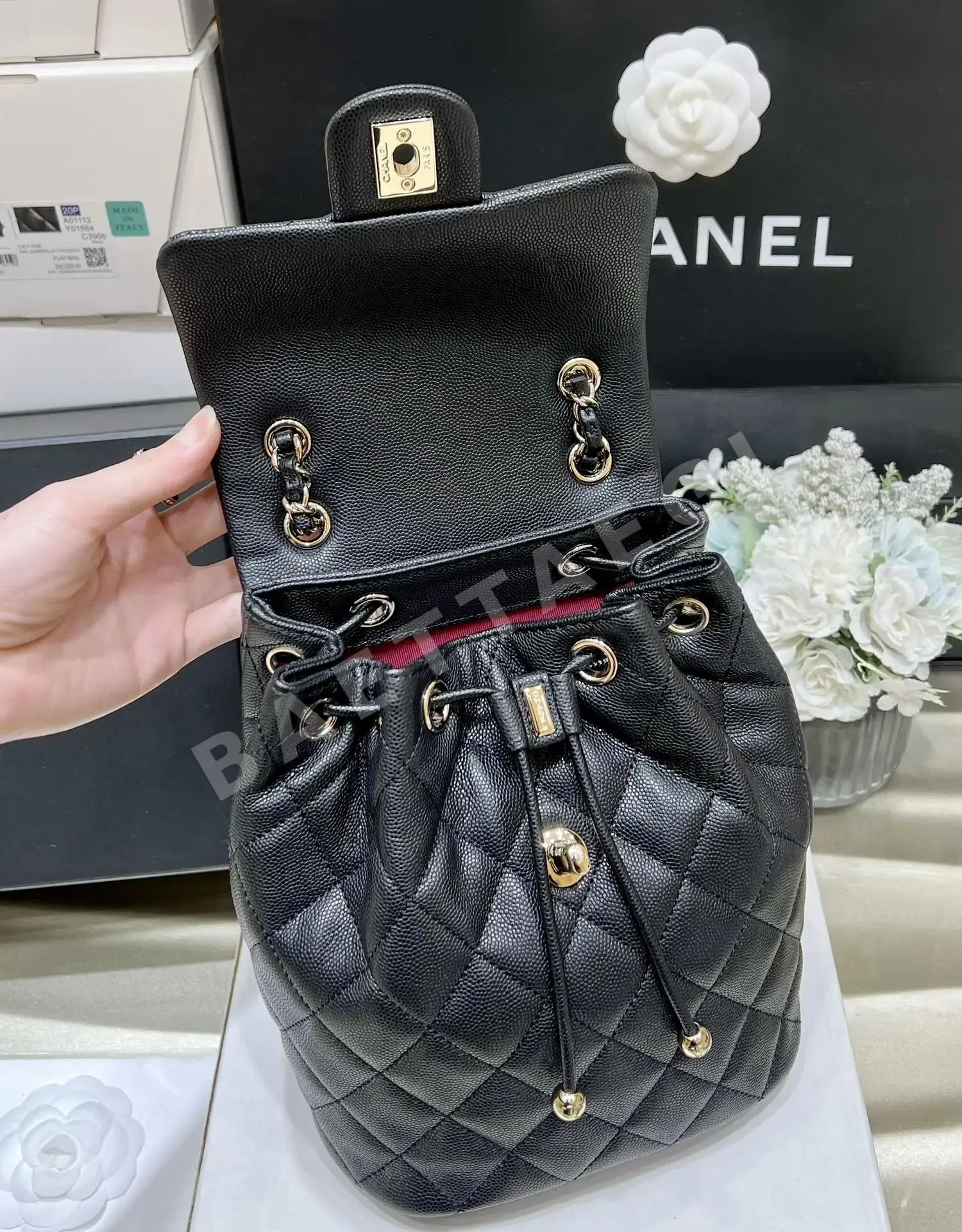 샤넬 잘츠부르크 더블 백팩 AS4058 상세 이미지 4