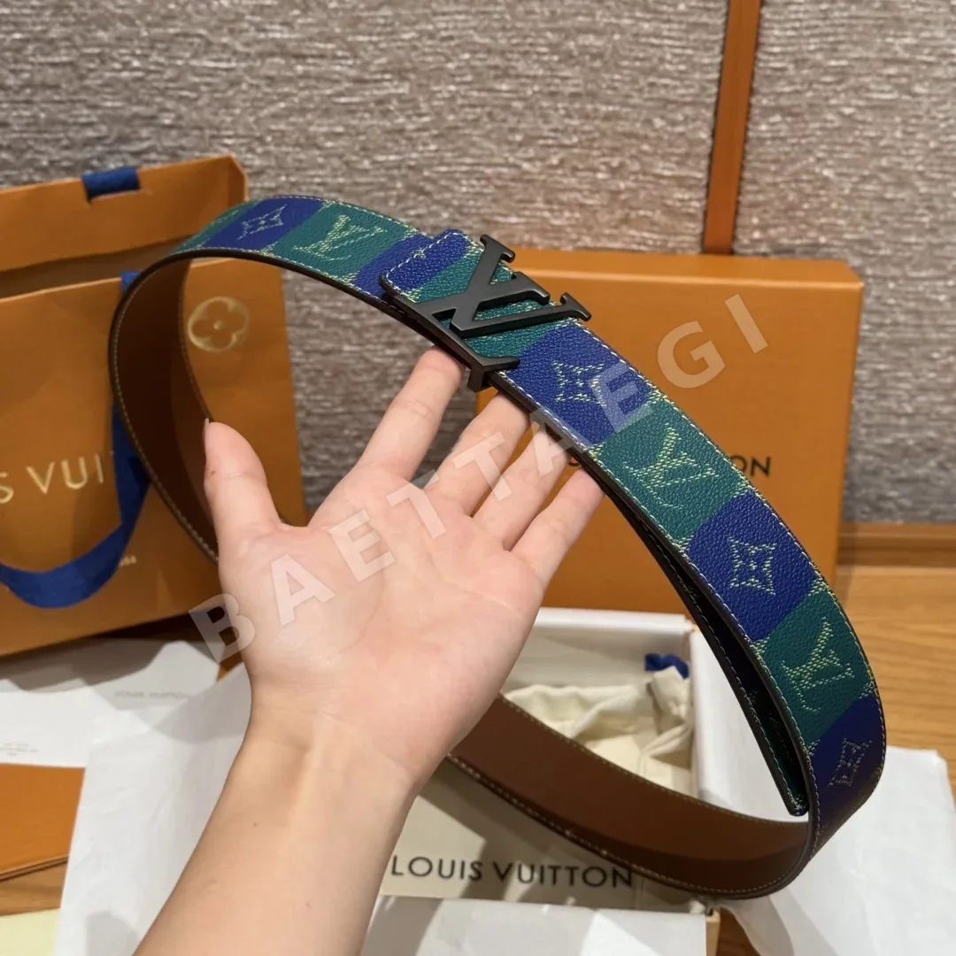 루이비통 칼리지 모노그램 헤리티지 40mm 리버시블 벨트 상세 이미지 4