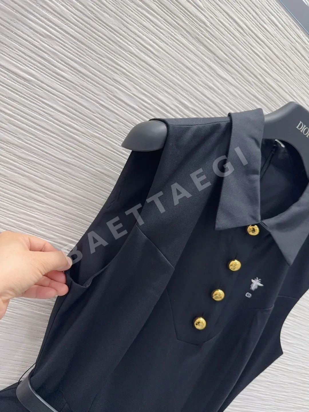 디올 심플 디자인 여성 원피스 상세 이미지 3