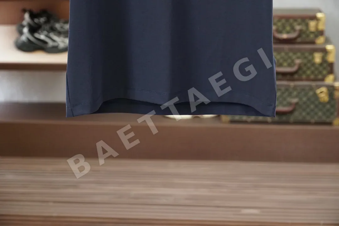 로로피아나 린넨 혼방 크루넥 반팔 티셔츠 상세 이미지 5