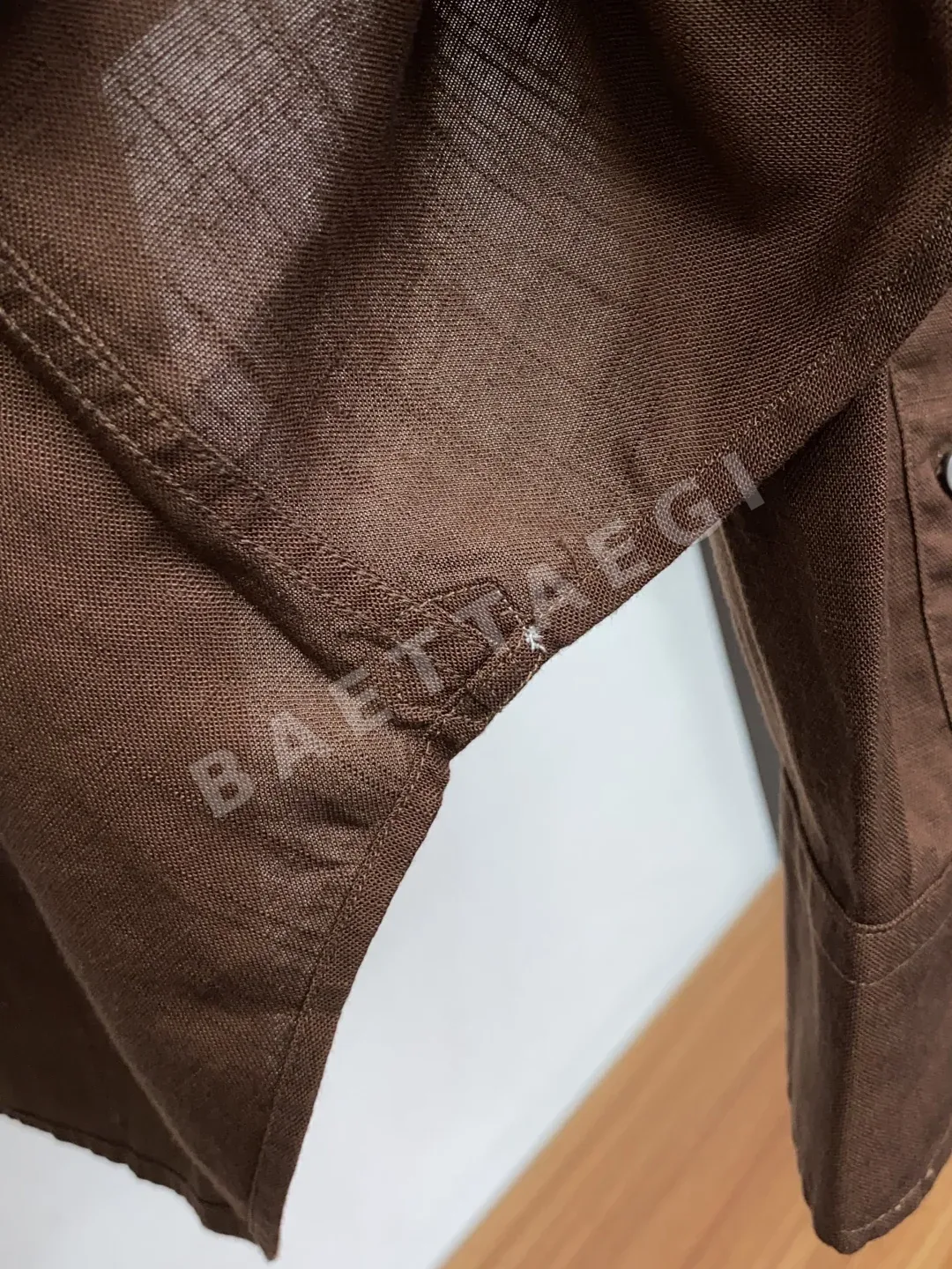 로로피아나 린넨 남성 긴팔 셔츠 상세 이미지 6