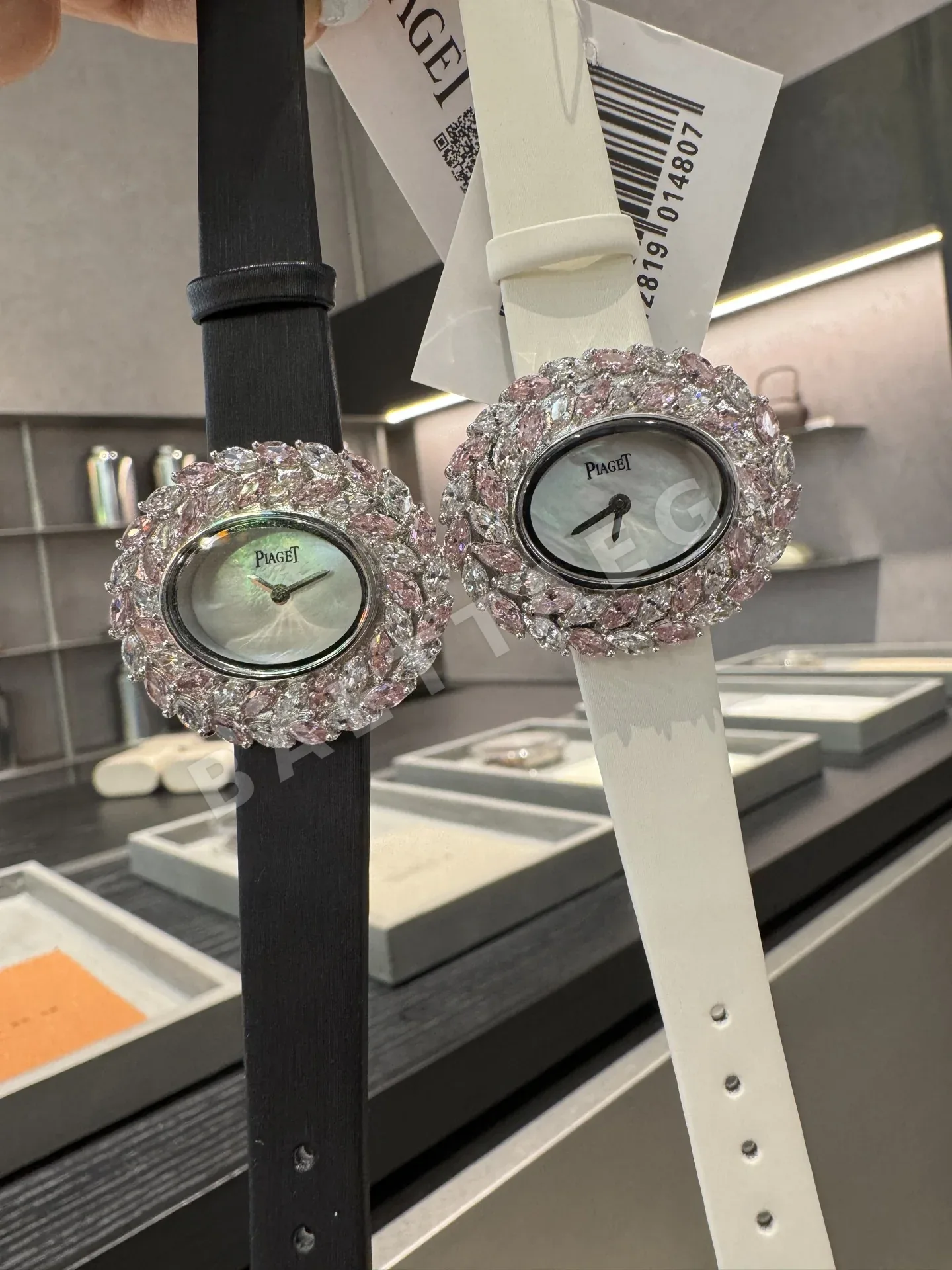 피아제 하이주얼리 18K 골드 마퀴즈 다이아 여성 시계 레플리카 45394 Piaget 상세 이미지 3