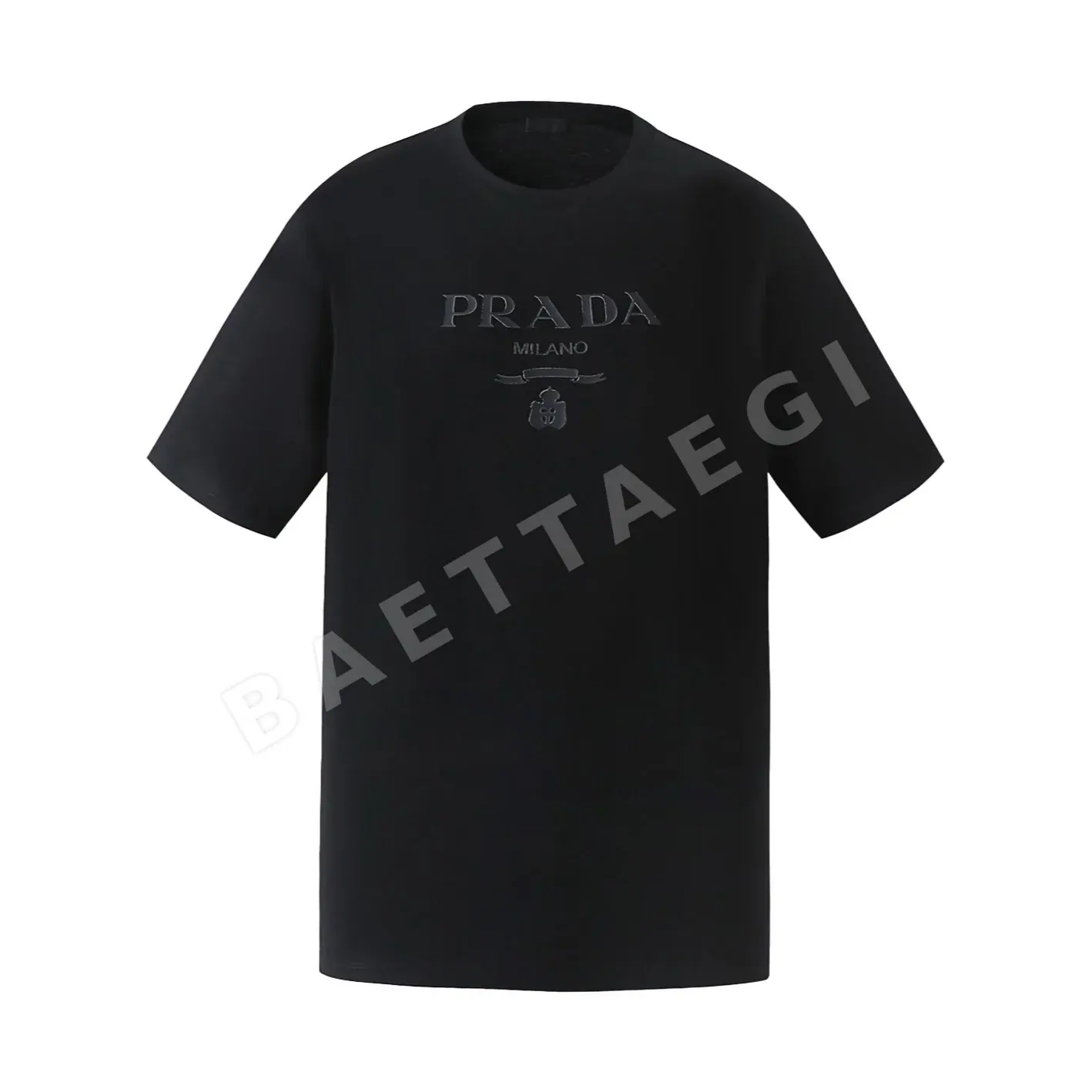 프라다 엠보스 가공 반팔 티셔츠 50795