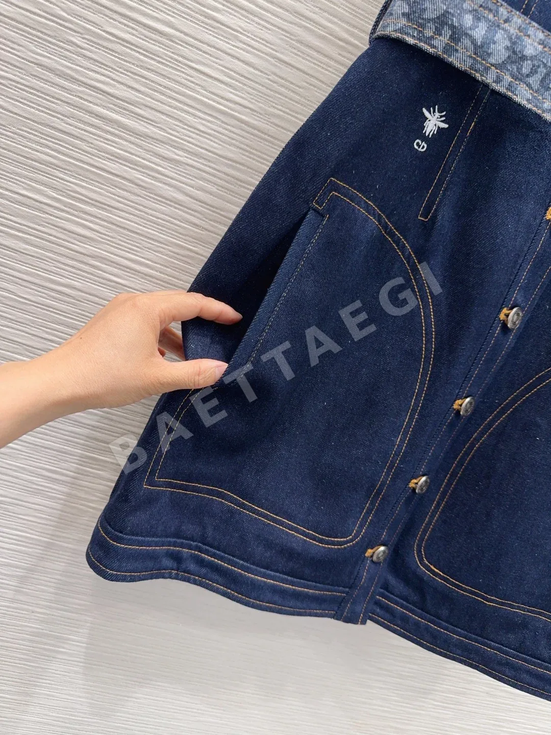 디올 데님 여성 원피스 상세 이미지 6