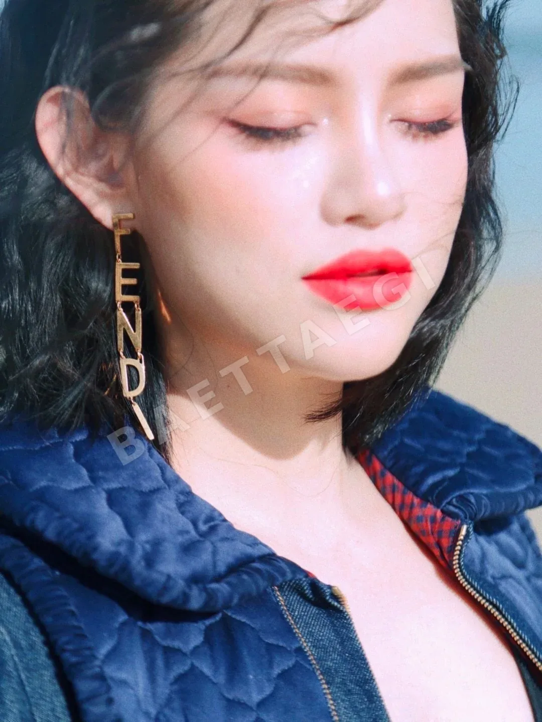 펜디 F 레터 귀걸이 상세 이미지 6