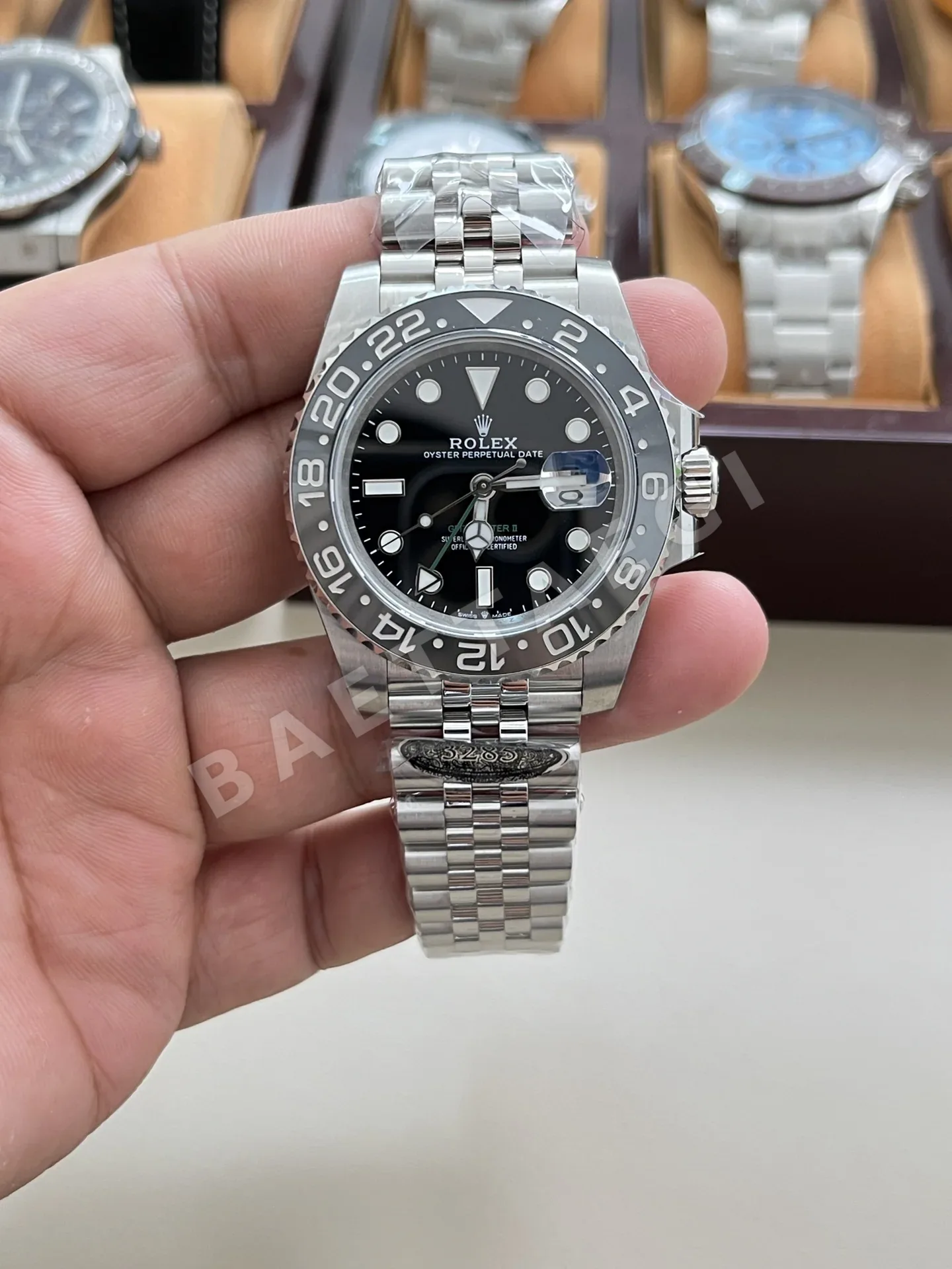 롤렉스 GMT 마스터 II 자동 시계