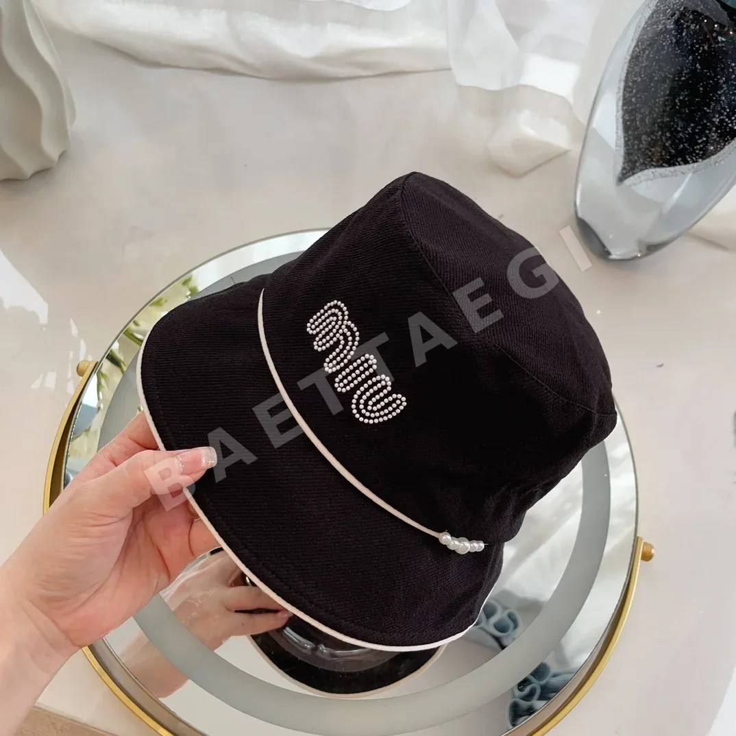 미우미우 린넨 코튼 피셔맨 햇 모자 상세 이미지 2