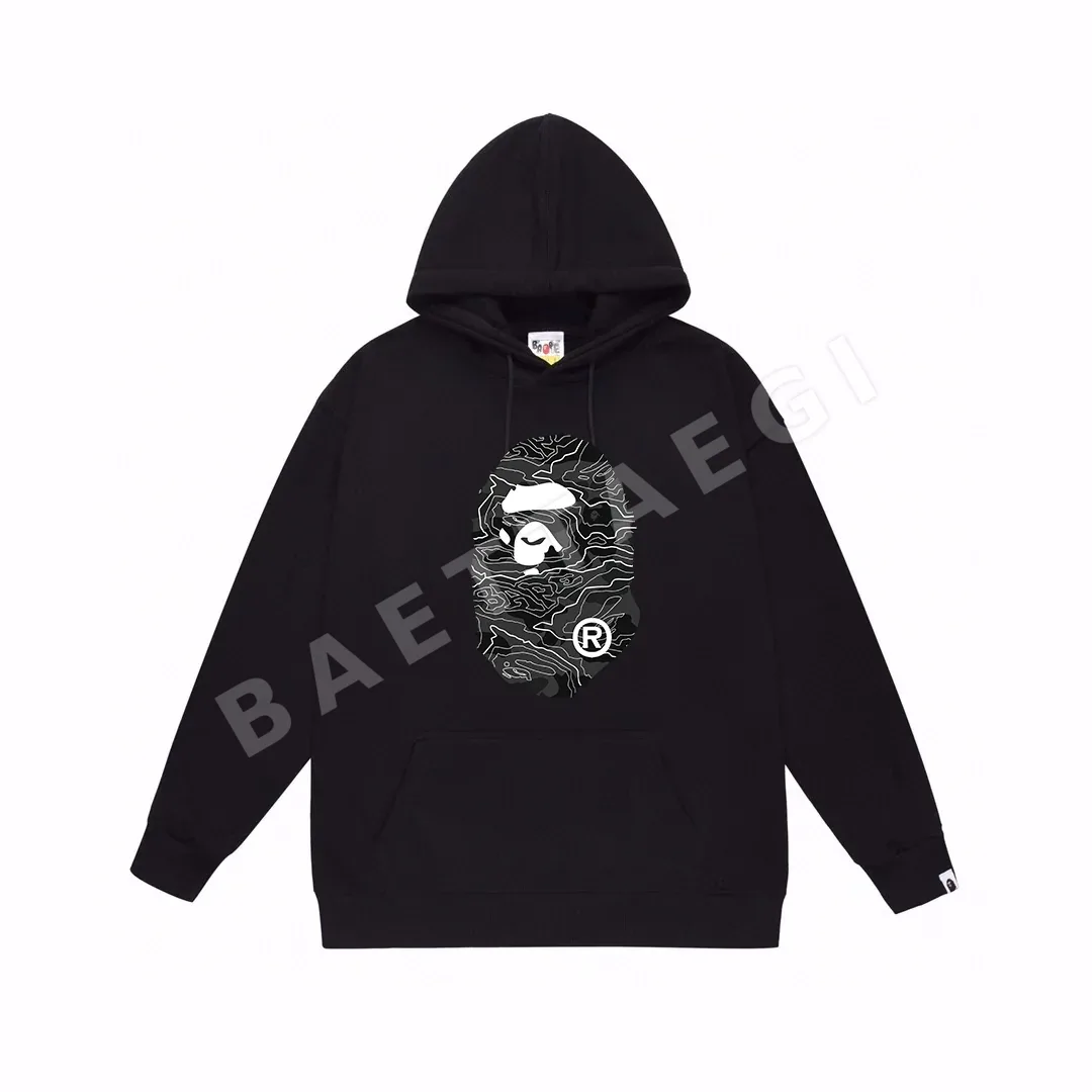 베이프 에이프 헤드 프린트 남성 반팔 티셔츠 SC7027 BAPE