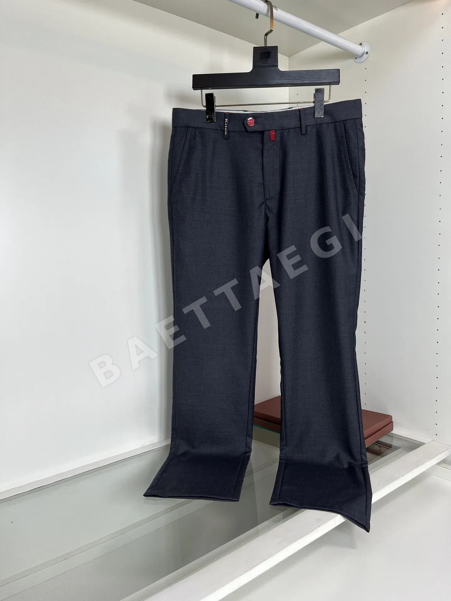키톤 스트레이트 레그 남성 바지 그레이 103564