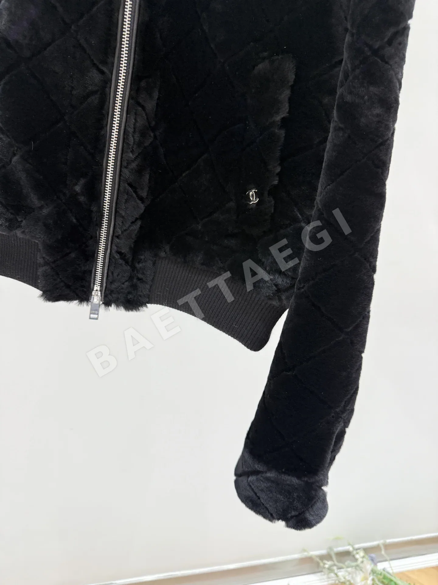샤넬 울 모피 여성 자켓 상세 이미지 7