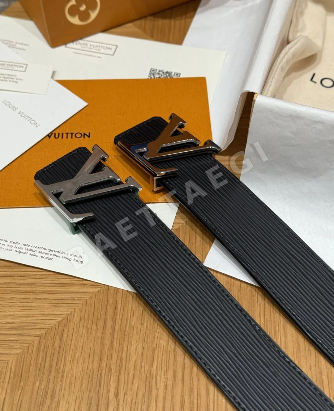 루이비통 타임리스 에피 40mm 리버시블 벨트 상세 이미지 4