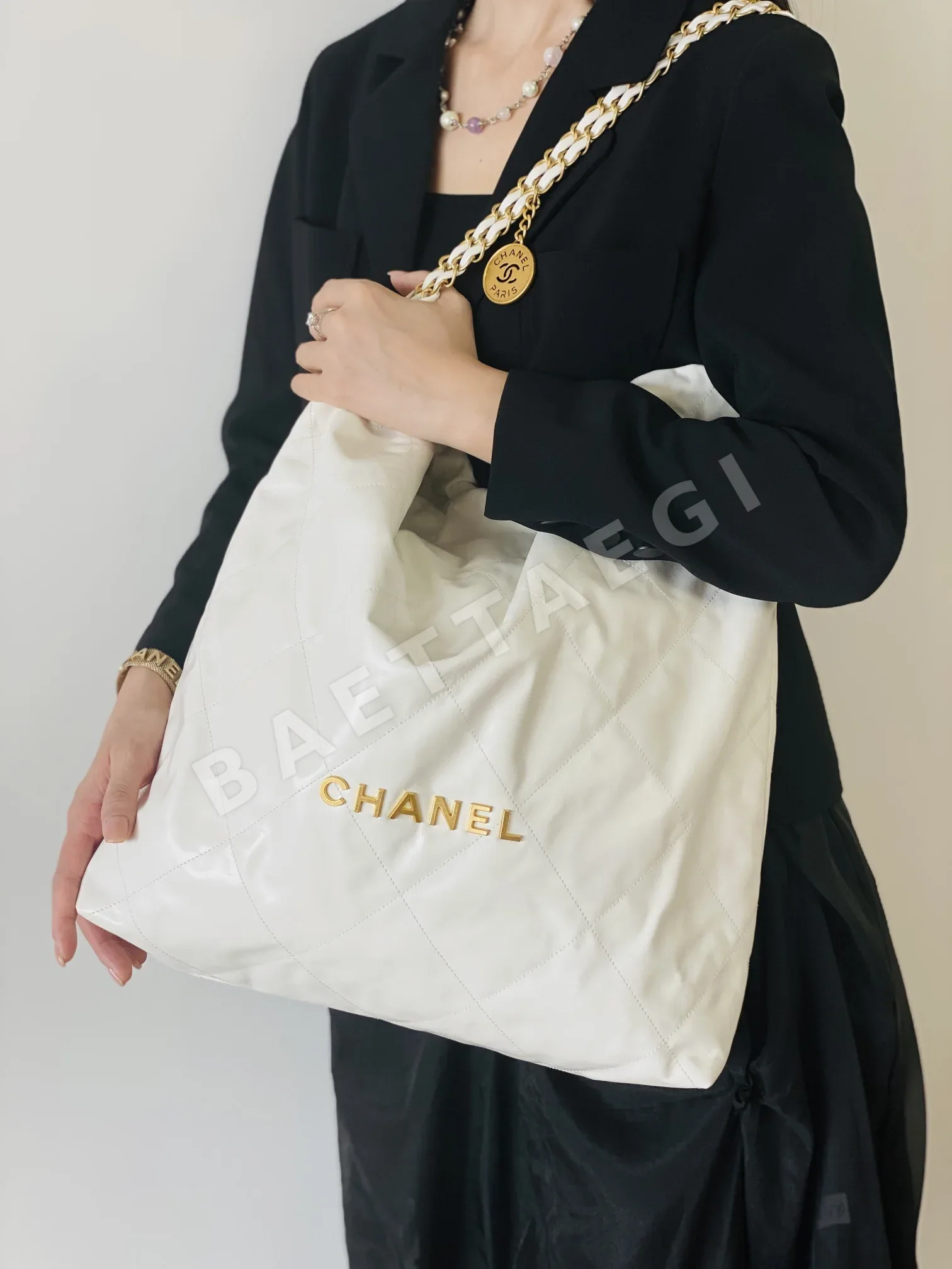 샤넬 플래티넘 클래식 대형 가방 36400