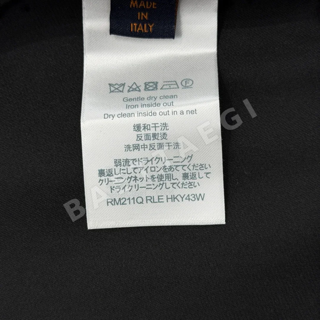 루이비통 모노그램 로고 자수 나일론 자켓 남성 상세 이미지 9