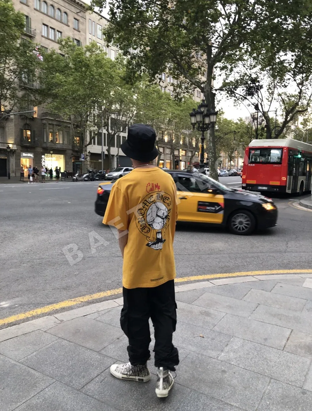크롬하츠 매티보이 그래피티 반팔 티셔츠 상세 이미지 7