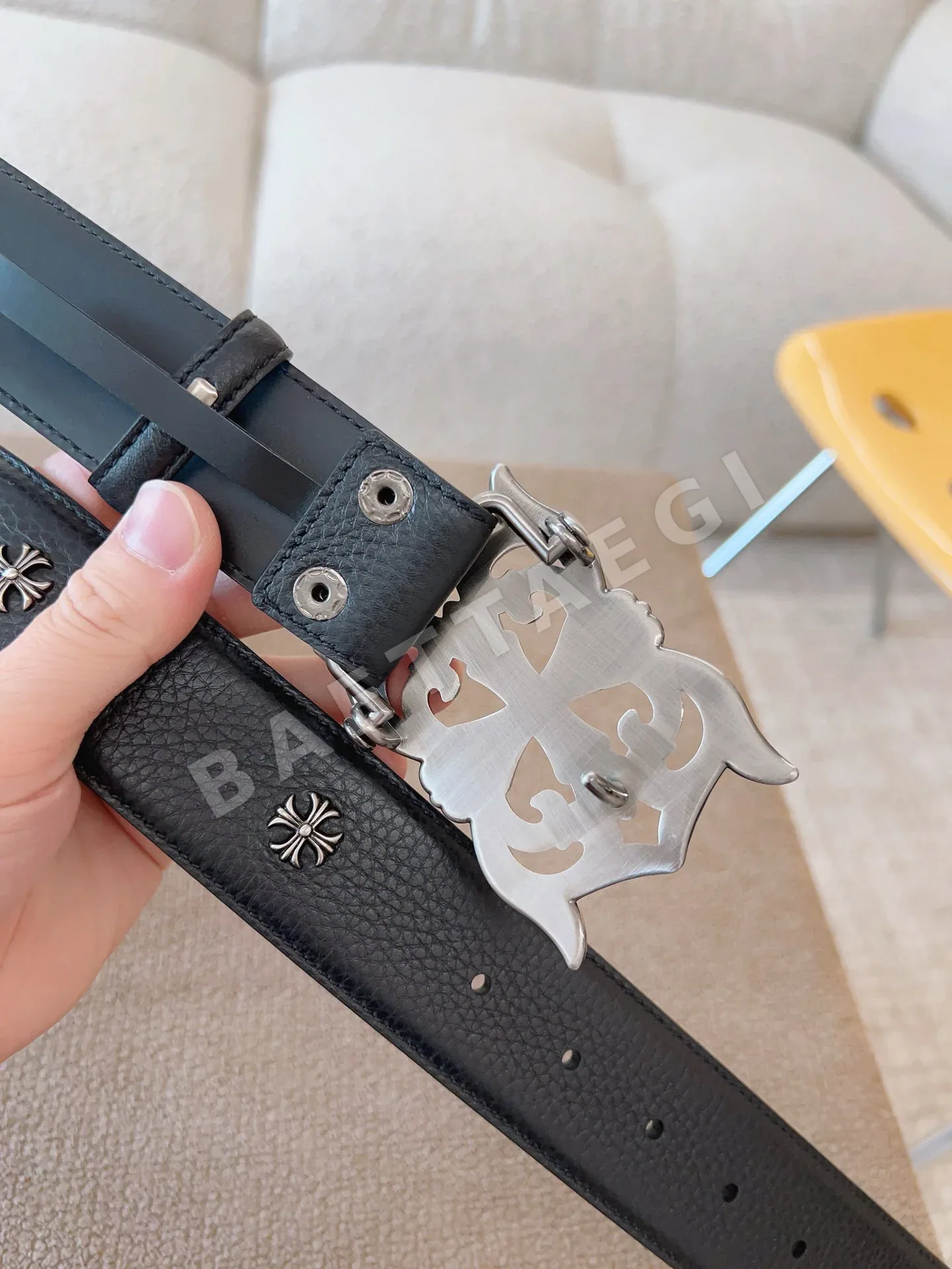 크롬하츠 벨트 59318 Chrome Hearts Belt 상세 이미지 7
