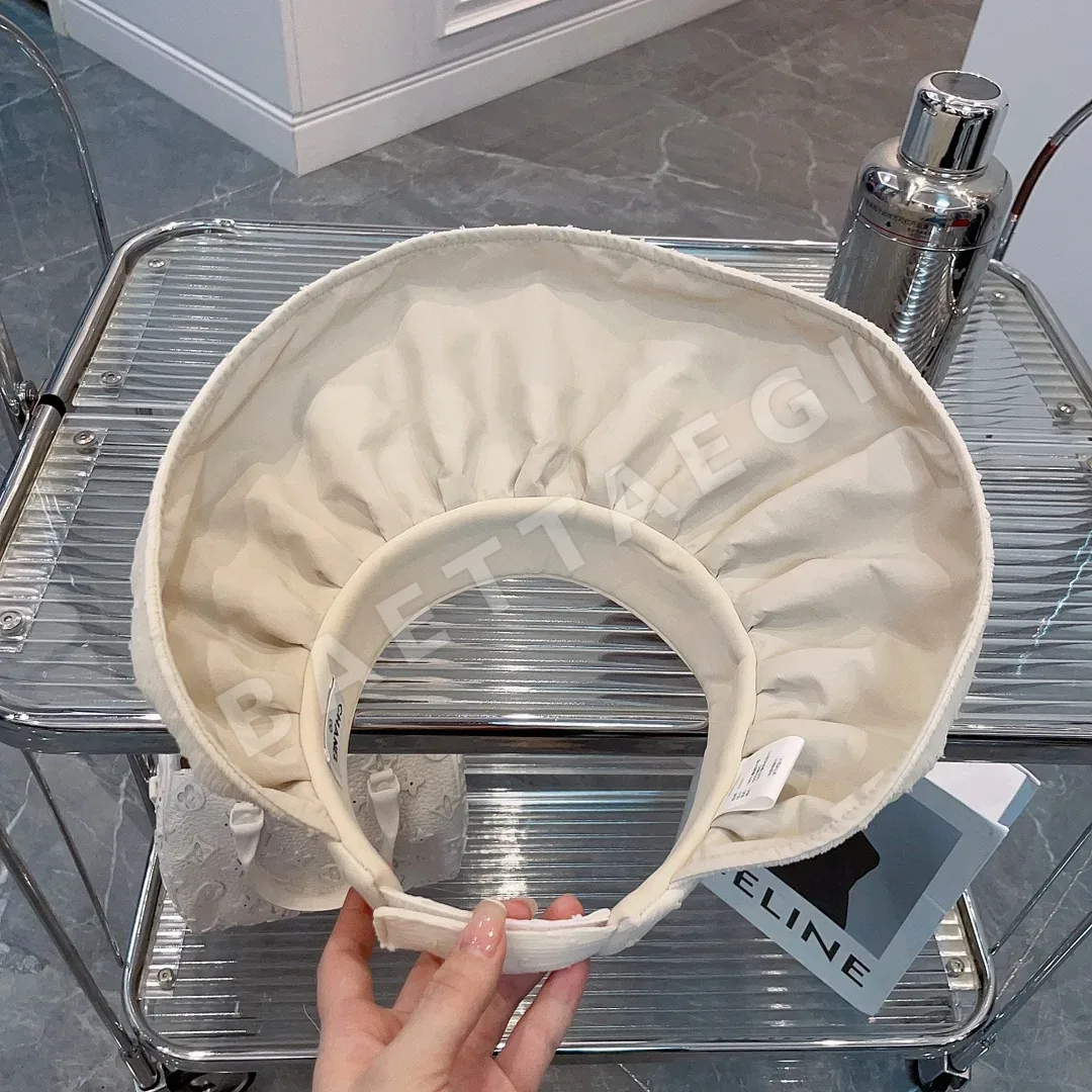 샤넬 3D 도트 접이식 바이저 모자 상세 이미지 8