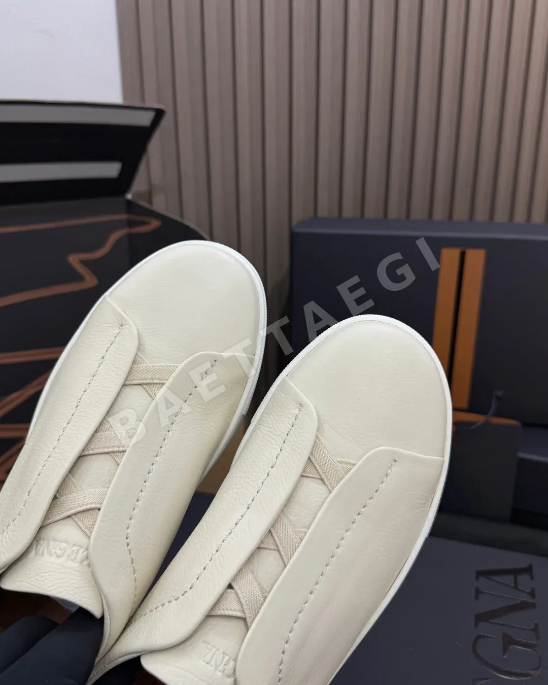 제냐 신발 208595 Zegna Sneakers 상세 이미지 8