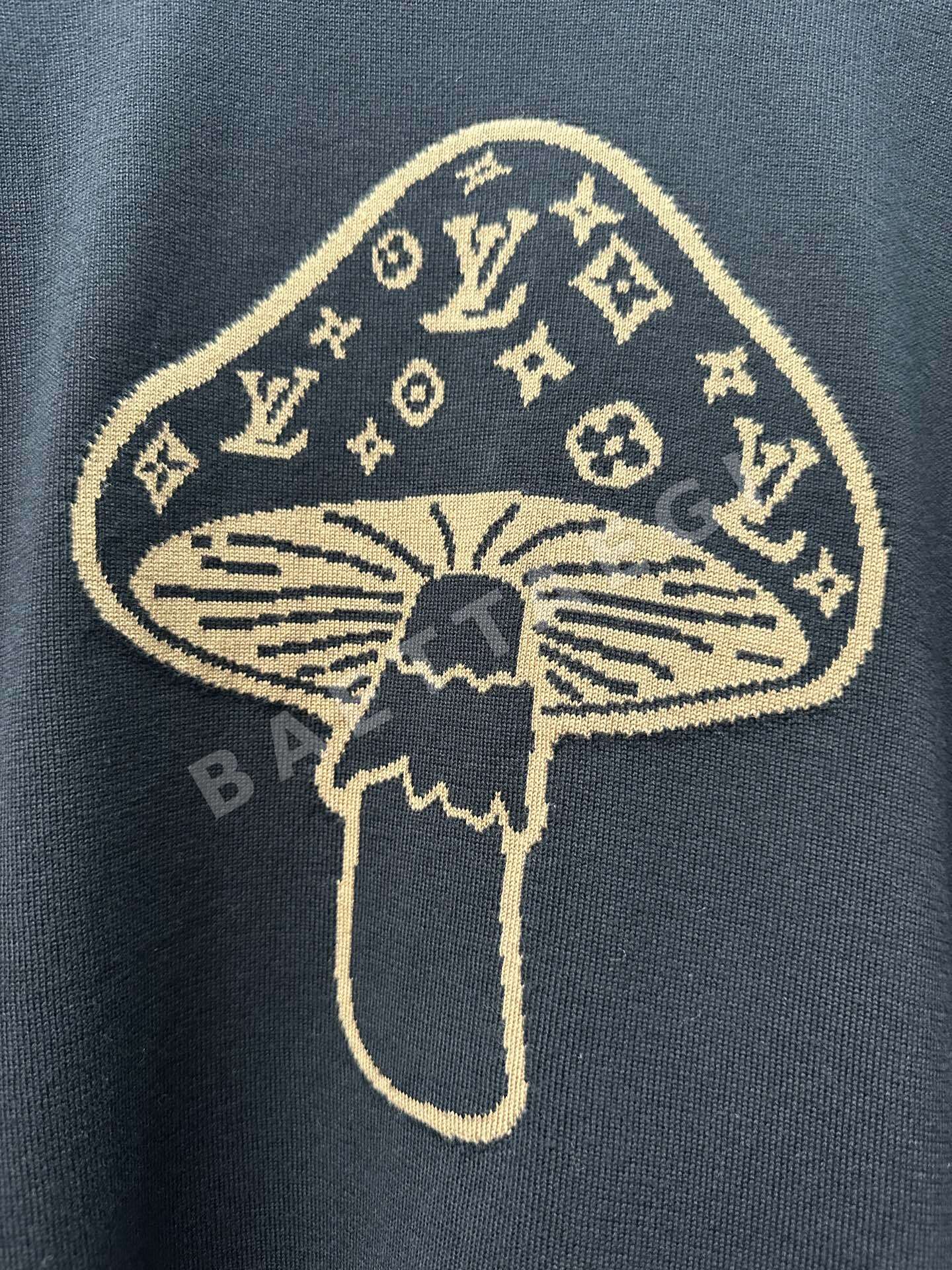 루이비통 매쉬룸 메시 크루넥 남성 반팔 티셔츠 상세 이미지 6