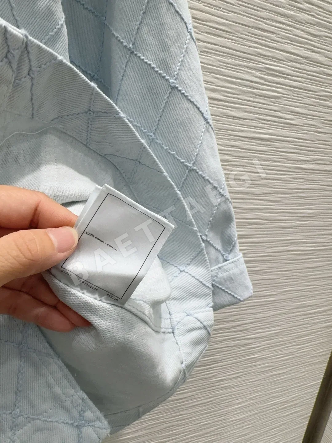 샤넬 여성 데님 자켓 상세 이미지 7