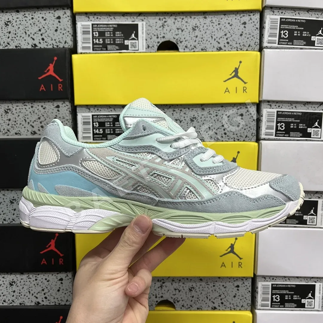 아식스 [M] 젤 NYC 1203A383-100 200491 Asics Gel-NYC Cream Aquamarine 상세 이미지 8