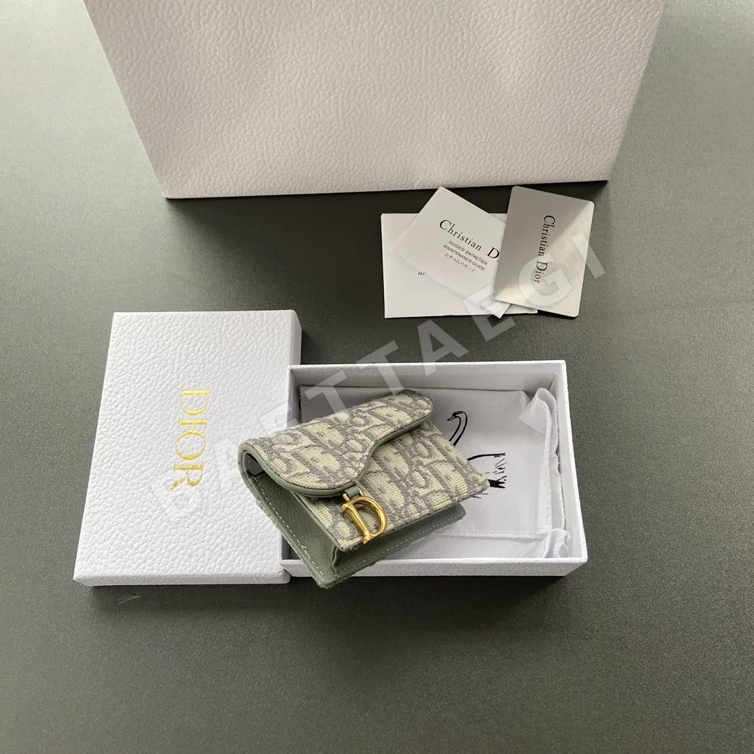디올 새들 사들 플랩 카드홀더 지갑 상세 이미지 4