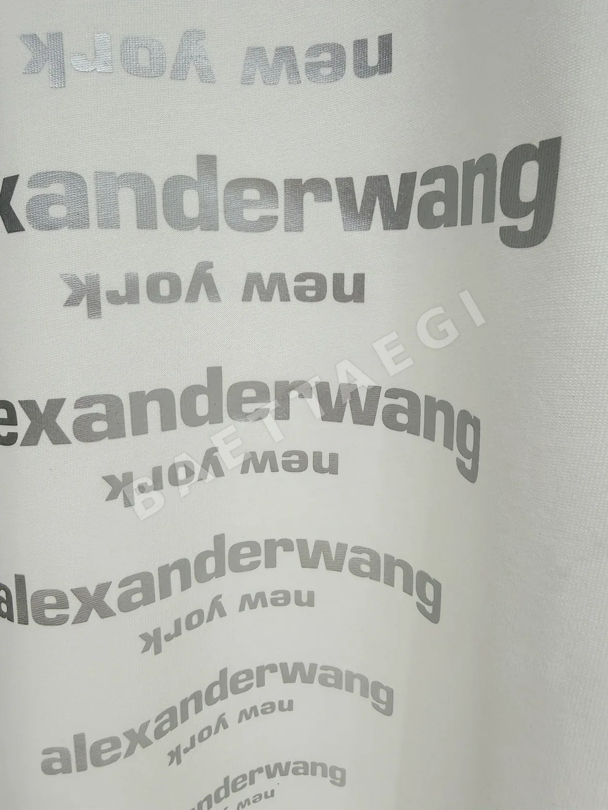 알렉산더왕 여성 반팔 티셔츠 상세 이미지 5