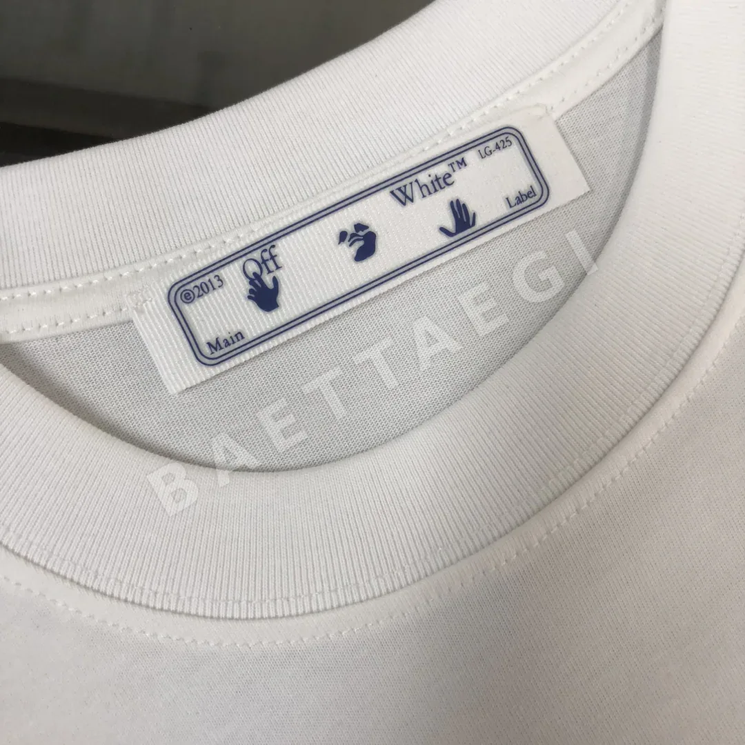 오프화이트 남성 반팔티셔츠 상세 이미지 5