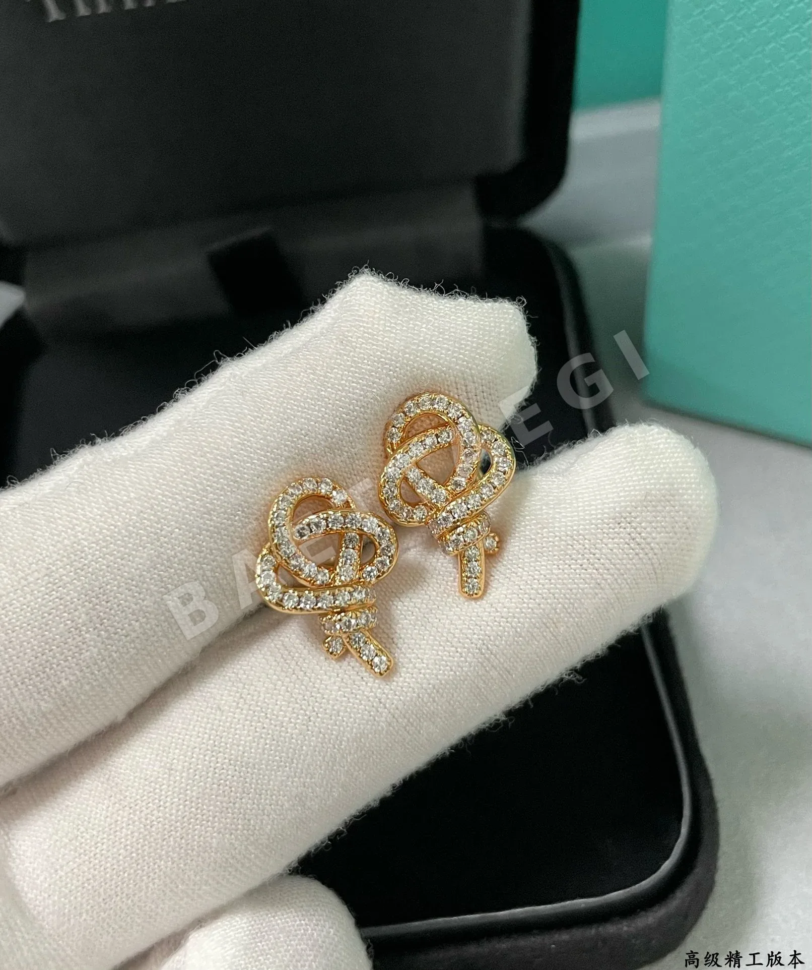 티파니 T 노트 키 18K 골드 다이아몬드 목걸이 상세 이미지 7