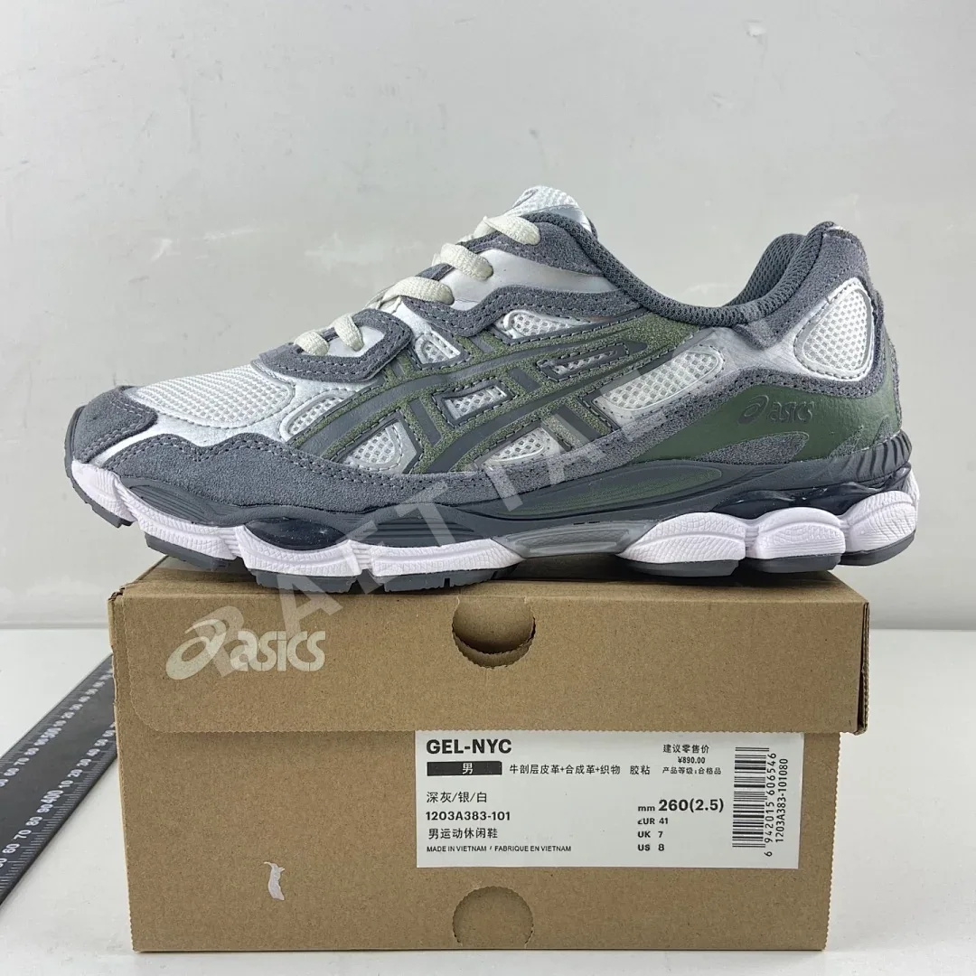 아식스 [HP] 젤 NYC 1203A383-101 200225 Asics Gel-NYC Cream Steel Grey 상세 이미지 4