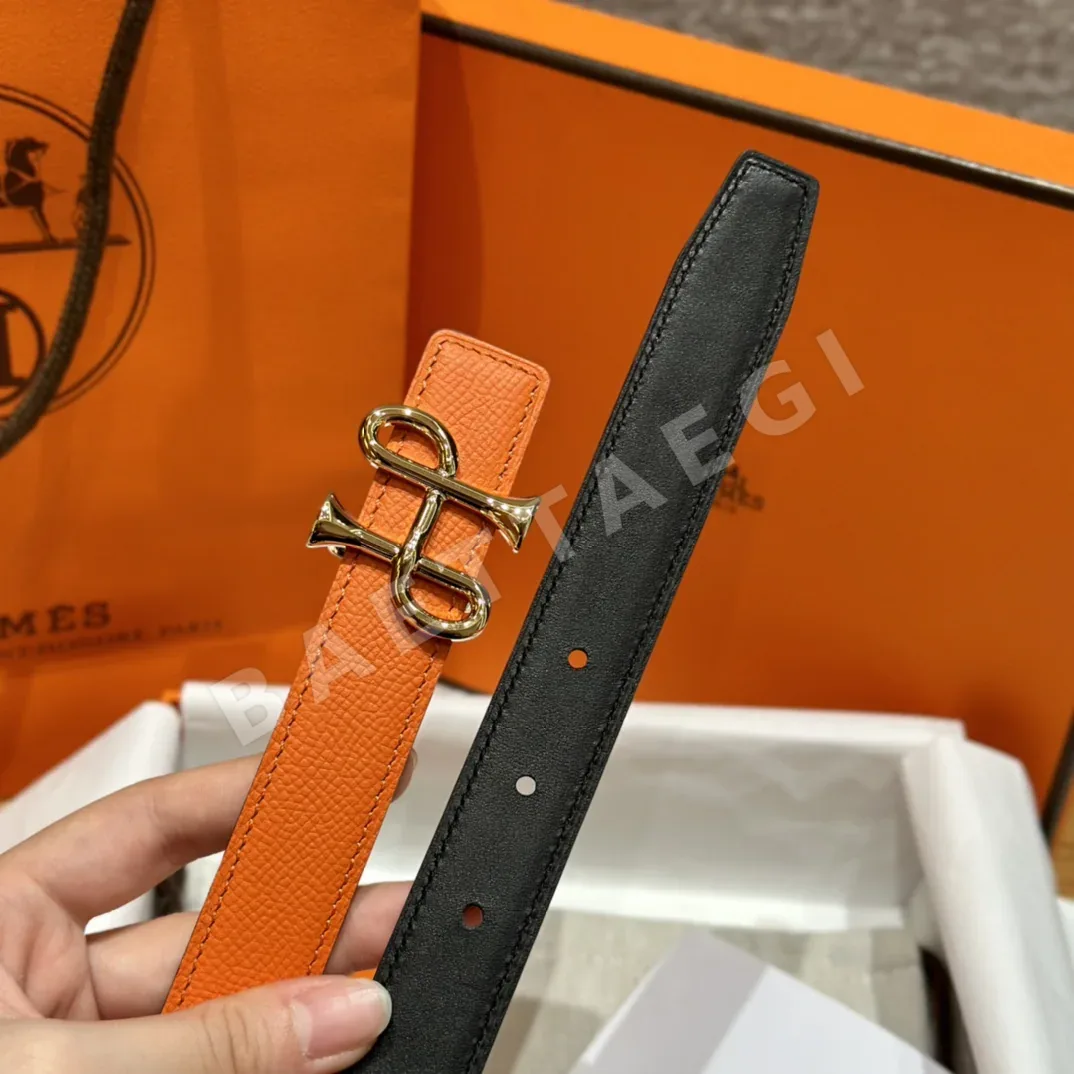 에르메스 H 버클 스위프트 엡솜 가죽 벨트 상세 이미지 4