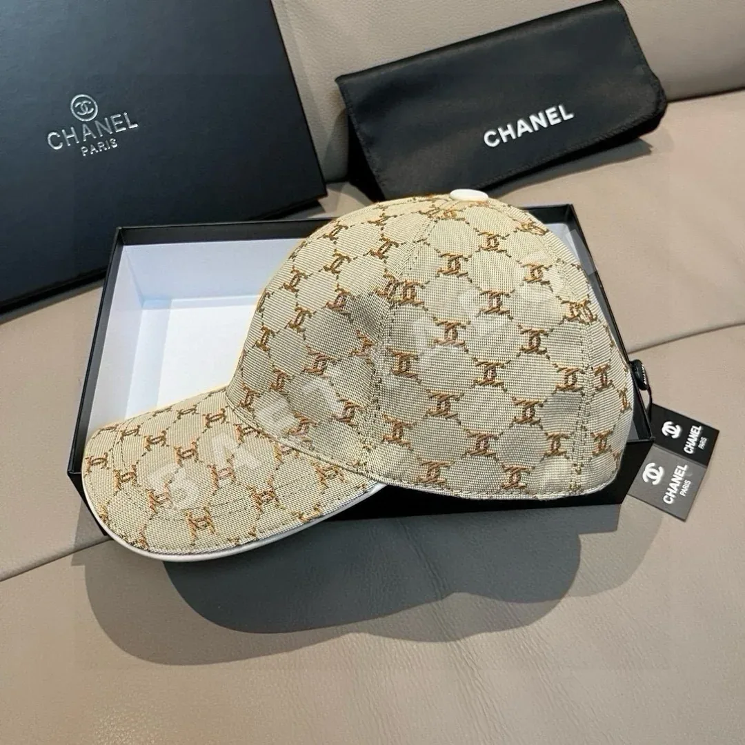 샤넬 더블 C 자카드 캔버스 캡 상세 이미지 3