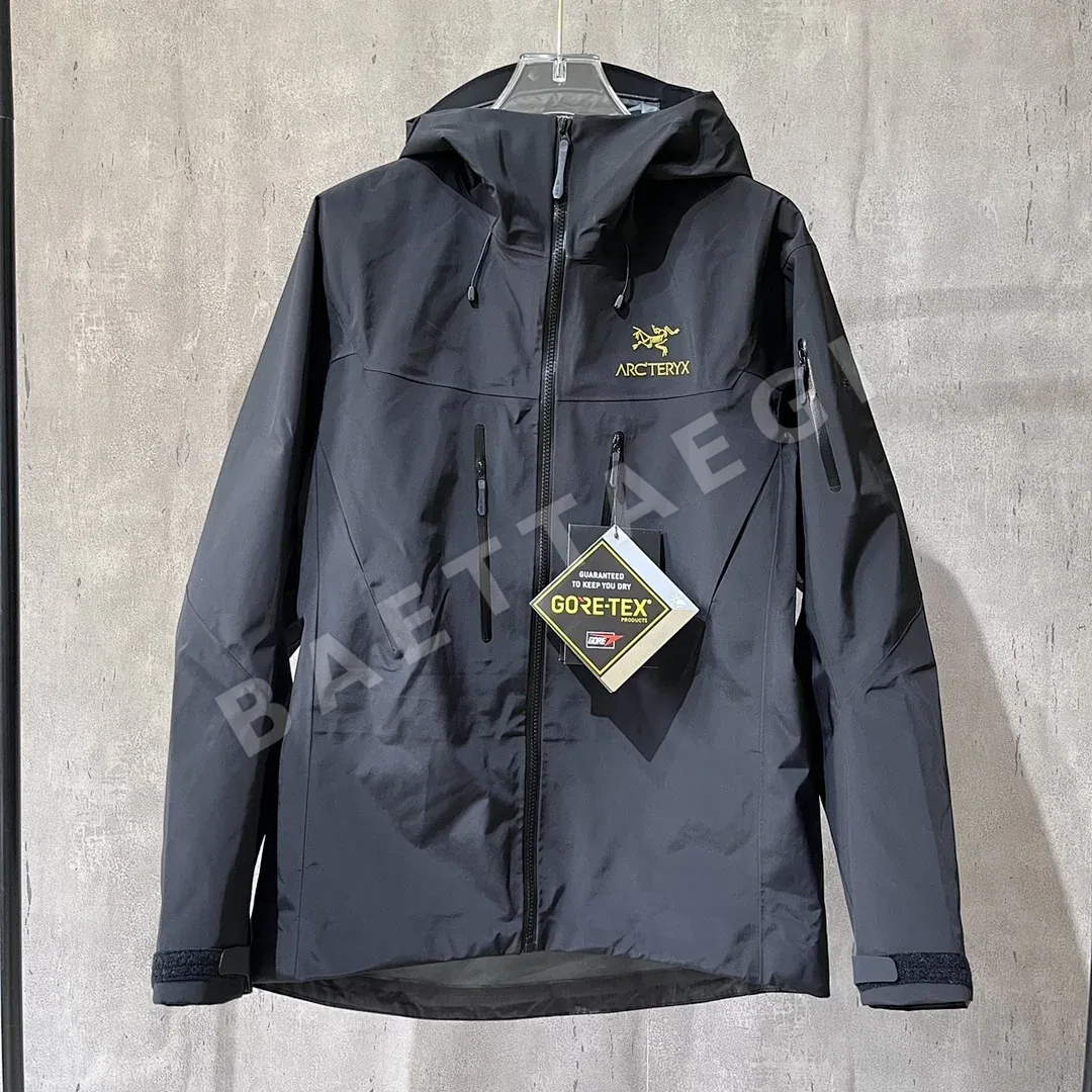 아크테릭스 [TZ] 알파 SV 자켓 6세대 블랙 골드 200130 Arc'teryx Alpha SV Jacket 6 24K Black
