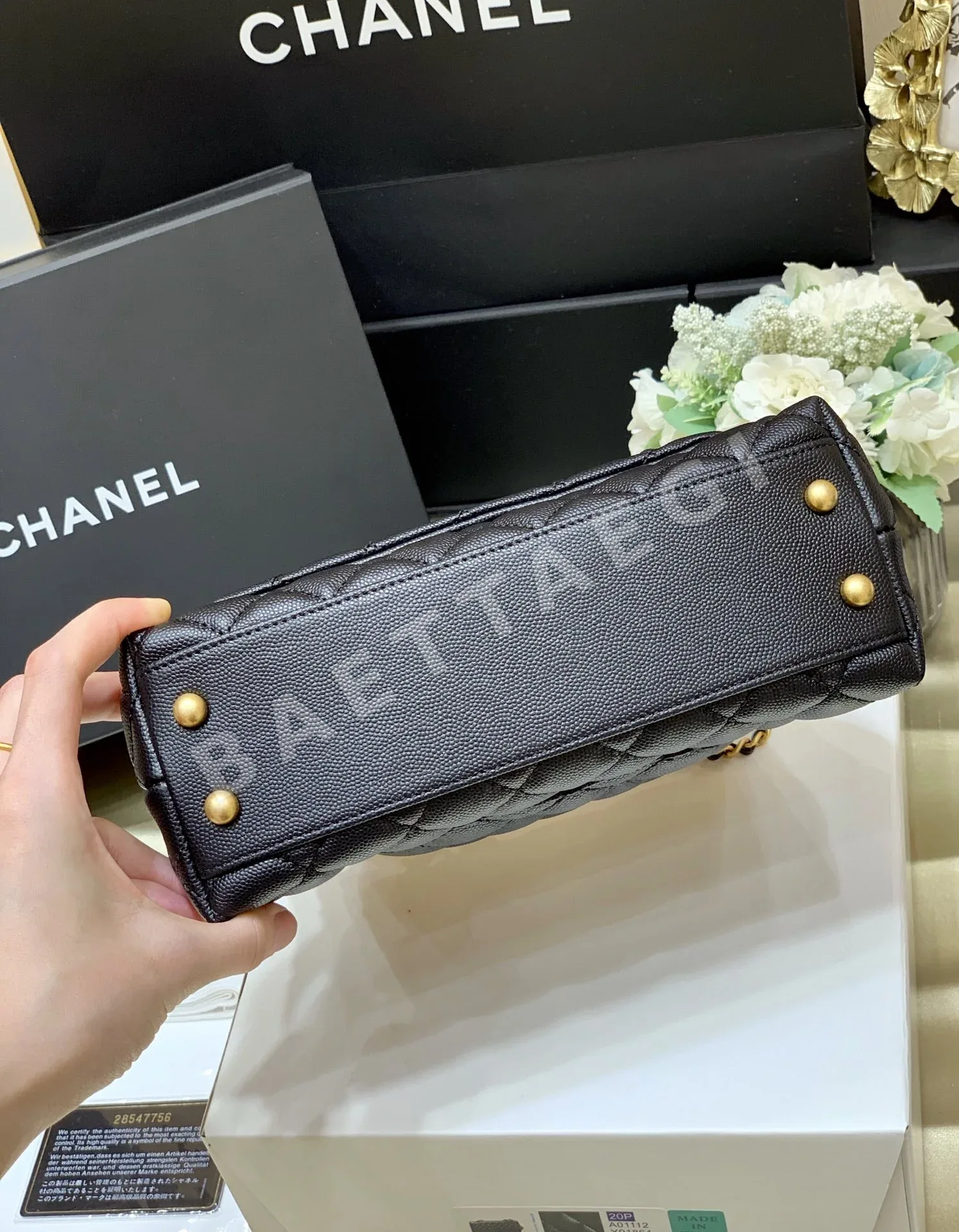 샤넬 코코 클래식 핸들 가방 A92993 상세 이미지 7