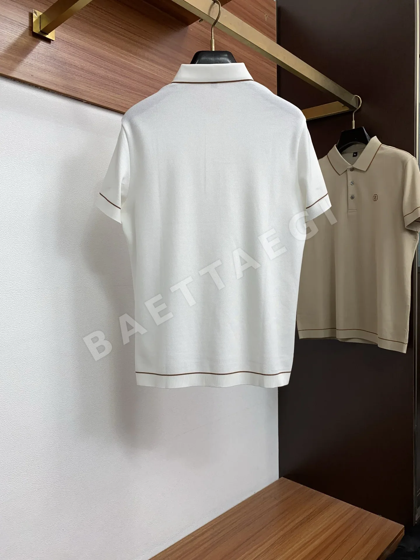 제냐 남성 코튼 카라 반팔 폴로셔츠 상세 이미지 9
