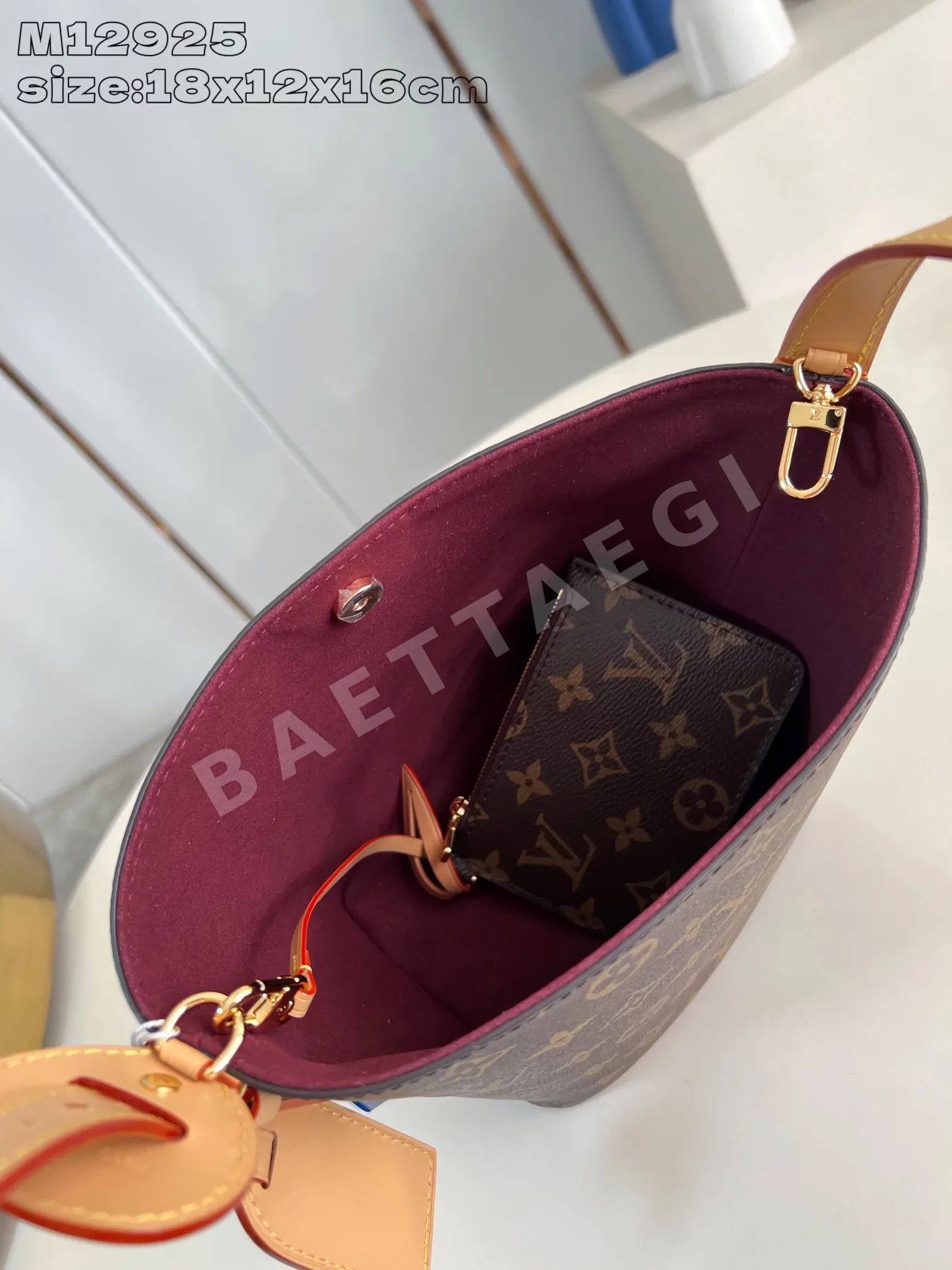 루이비통 모노그램 캔버스 BB 핸드백 M12925 상세 이미지 8
