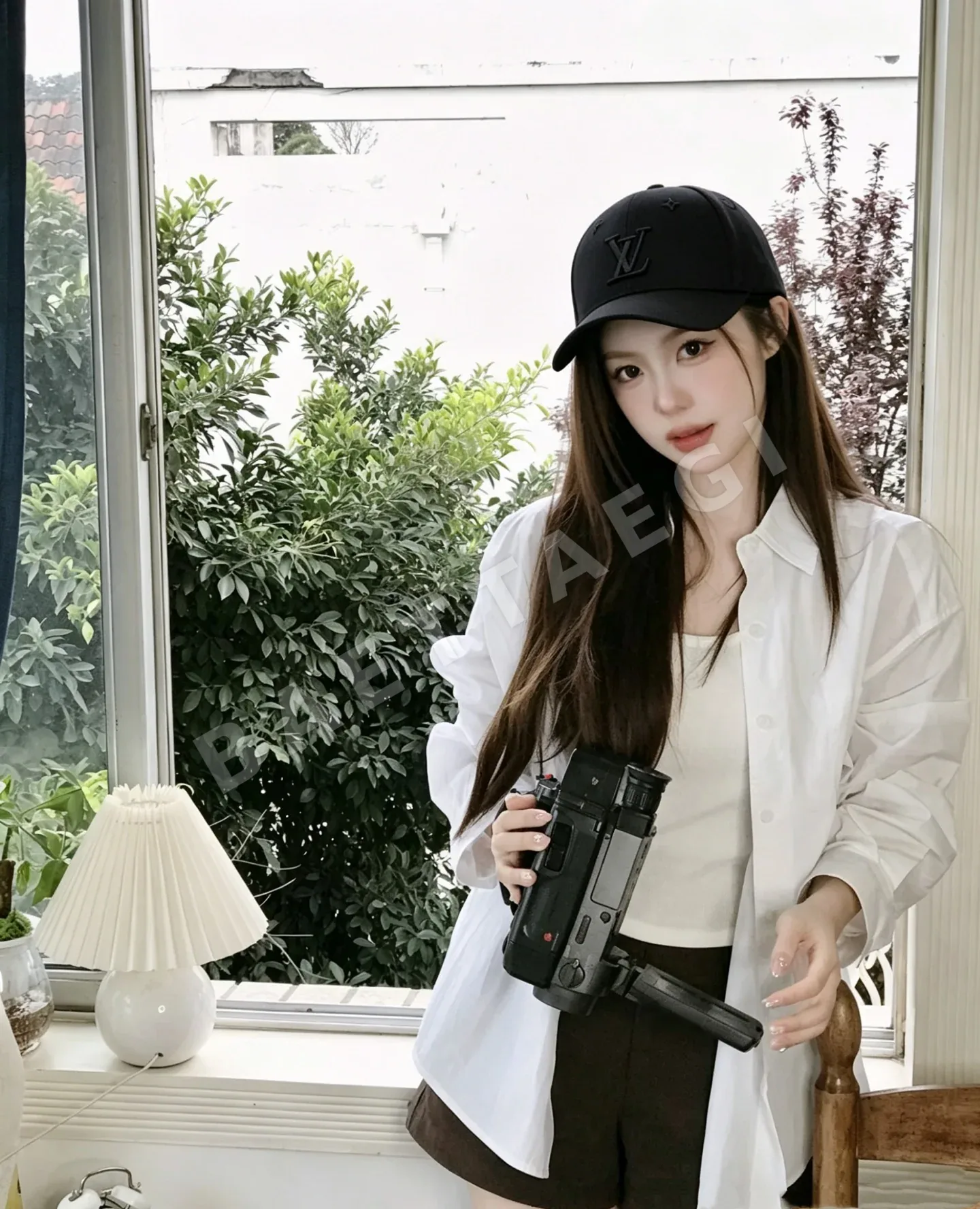 루이비통 자수 야구모자 118537