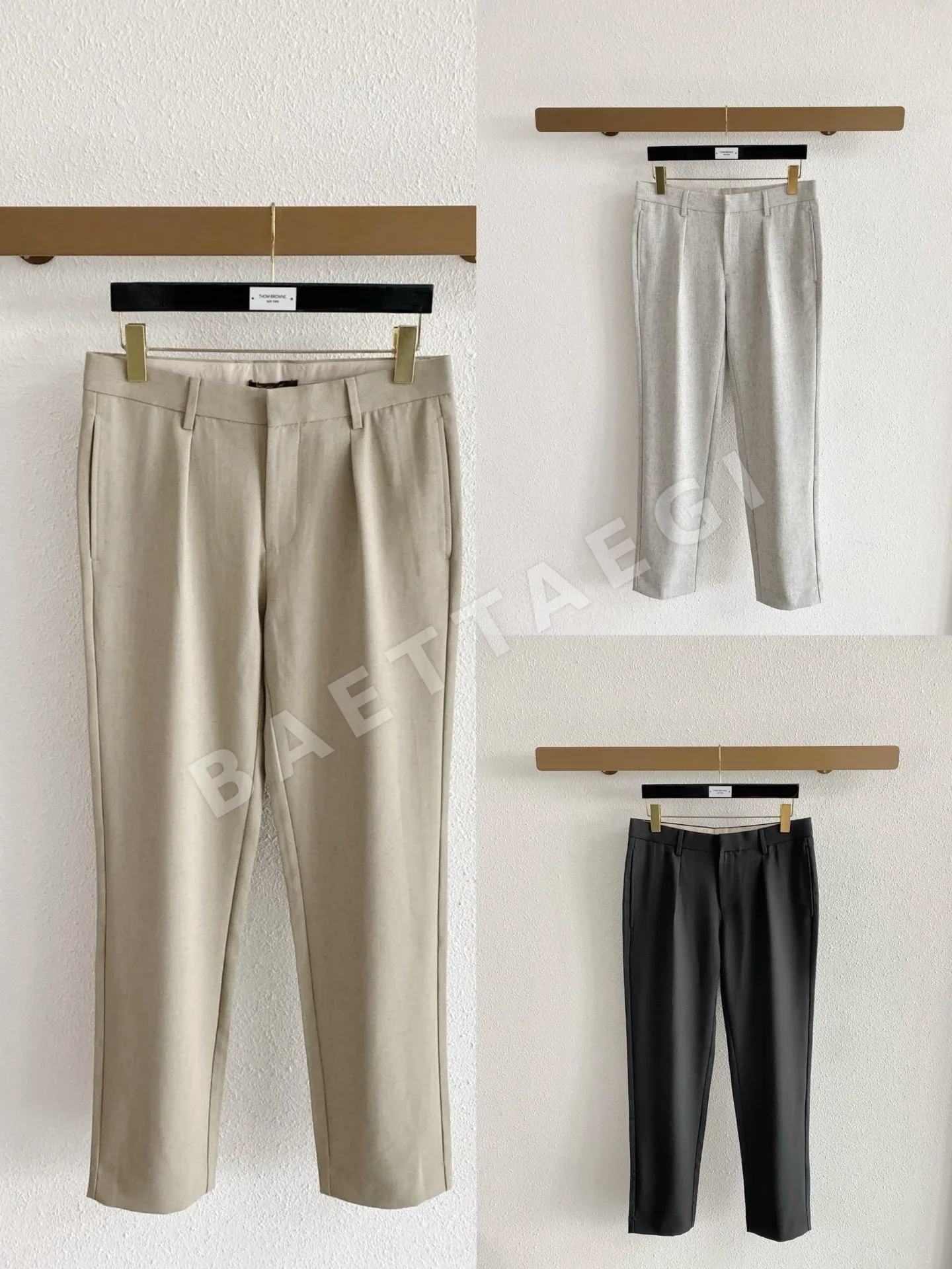 로로피아나 린넨 혼방 남성 바지 상세 이미지 9