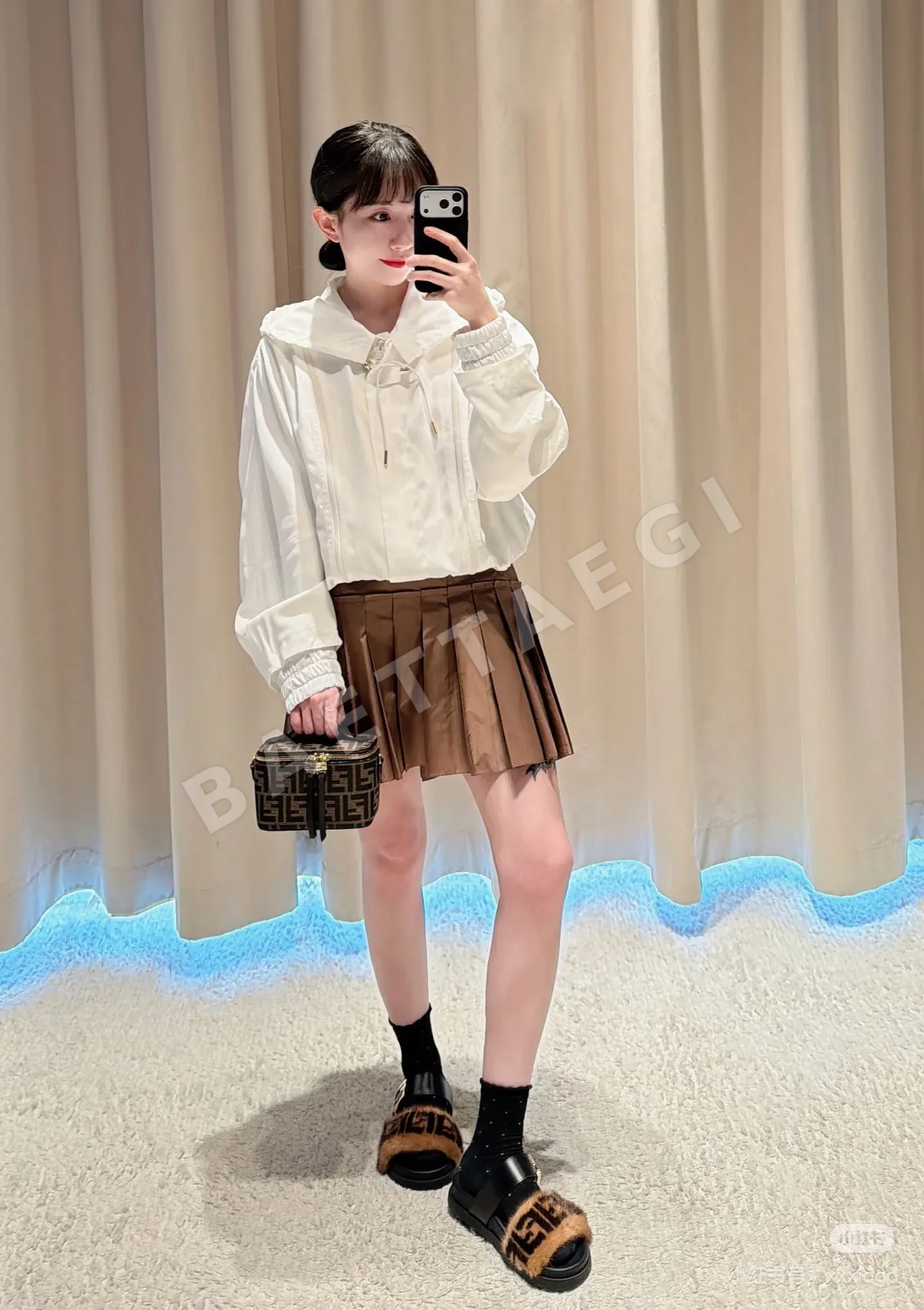 펜디 여성 슬림 자켓 상세 이미지 7