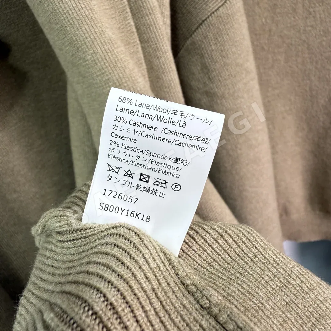 로에베 로고 자수 스트라이프 반팔 티셔츠 6027 상세 이미지 9
