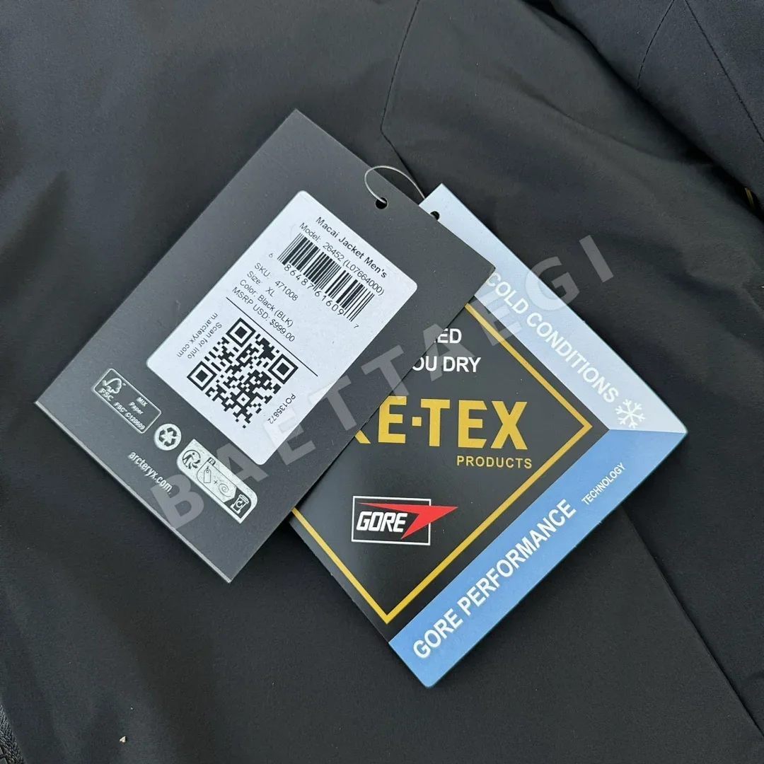 아크테릭스 [TZ] 마카이 자켓 블랙 200137 Arc'teryx Macai Jacket Black 상세 이미지 4