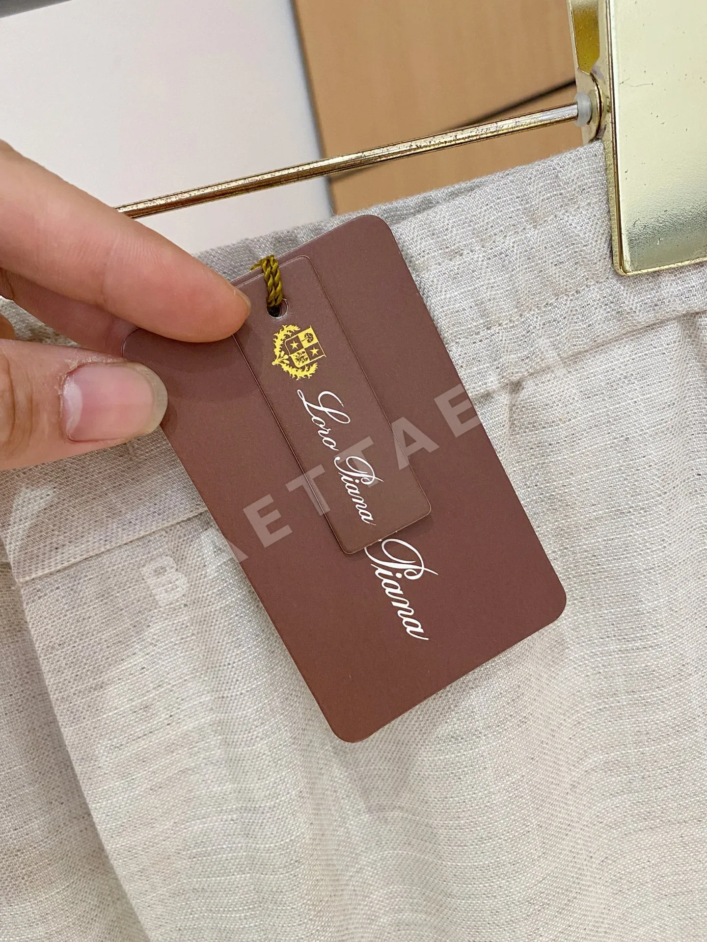 로로피아나 린넨 남성 바지 상세 이미지 7