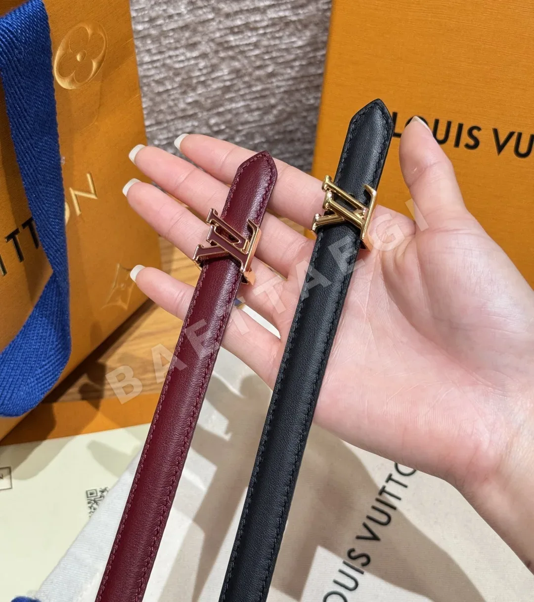 루이비통 15mm 리버시블 모노그램 벨트 상세 이미지 2