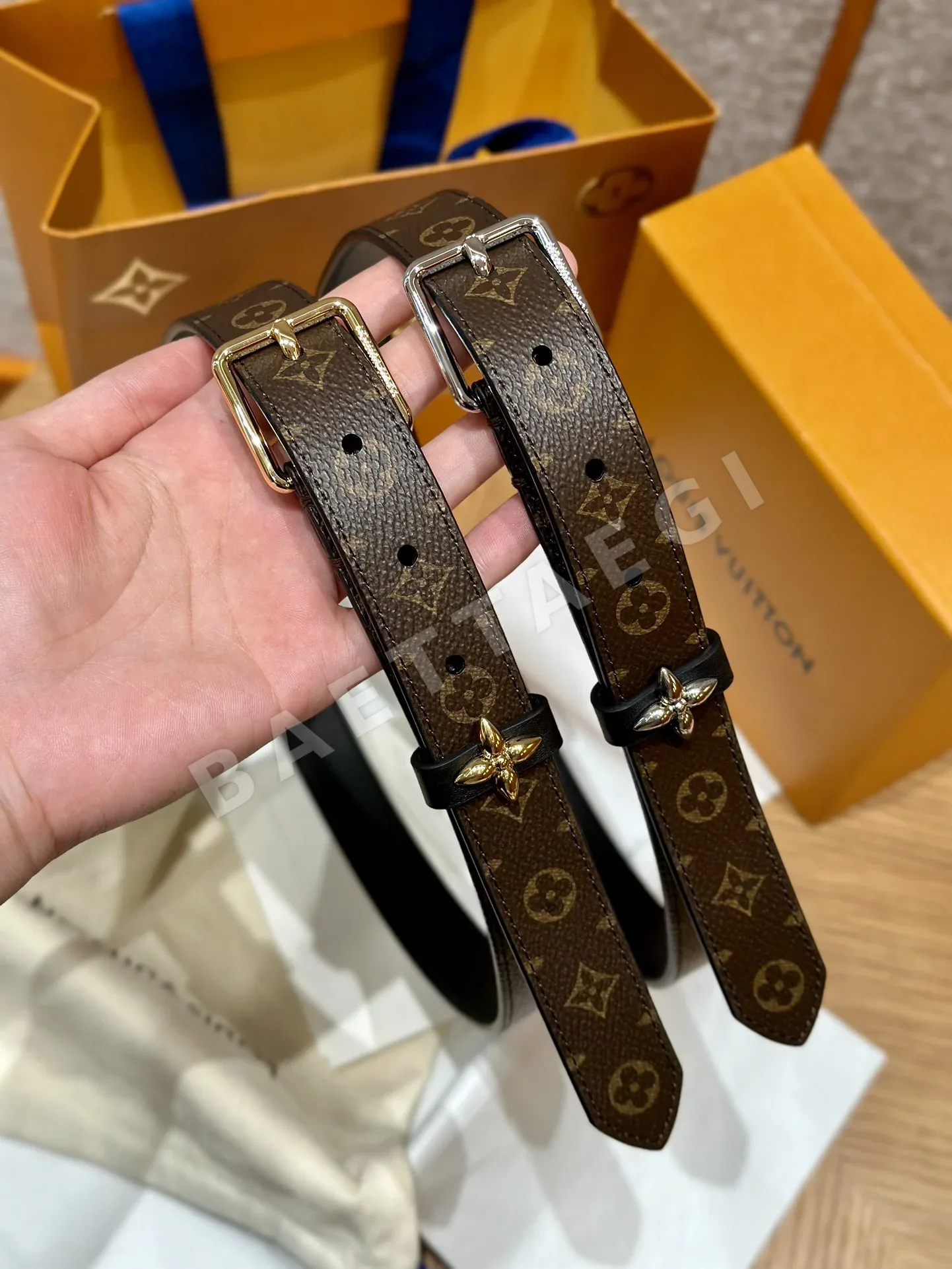 루이비통 모노그램 캔버스 여성용 벨트 172366