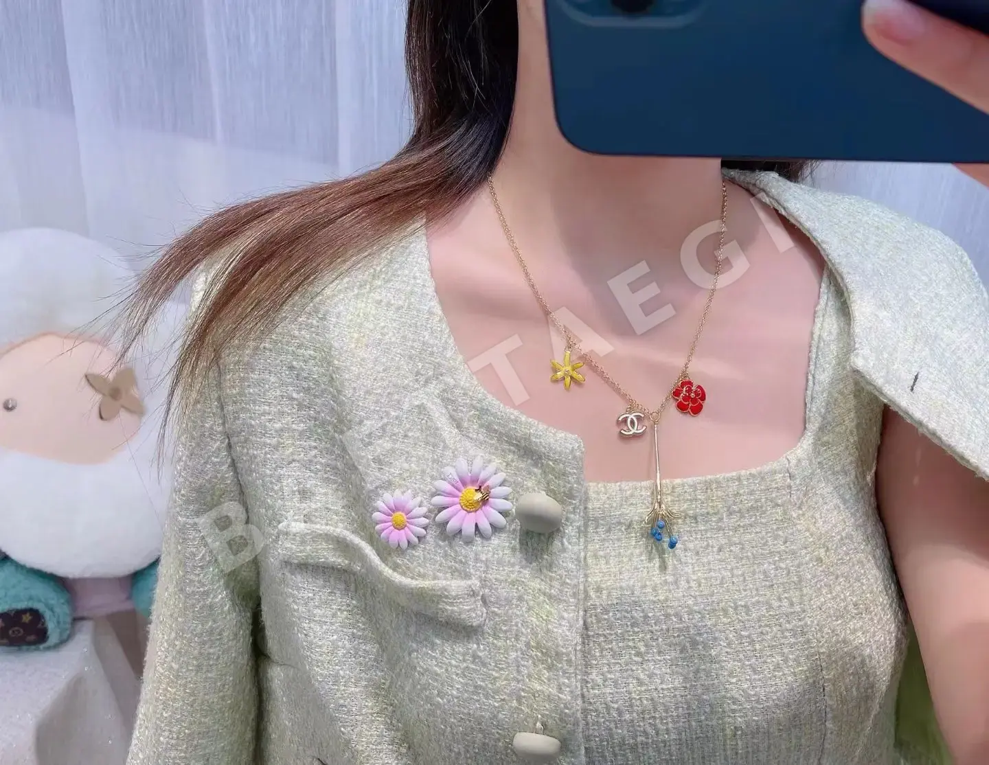 디올 뉴데이지 귀걸이 상세 이미지 3