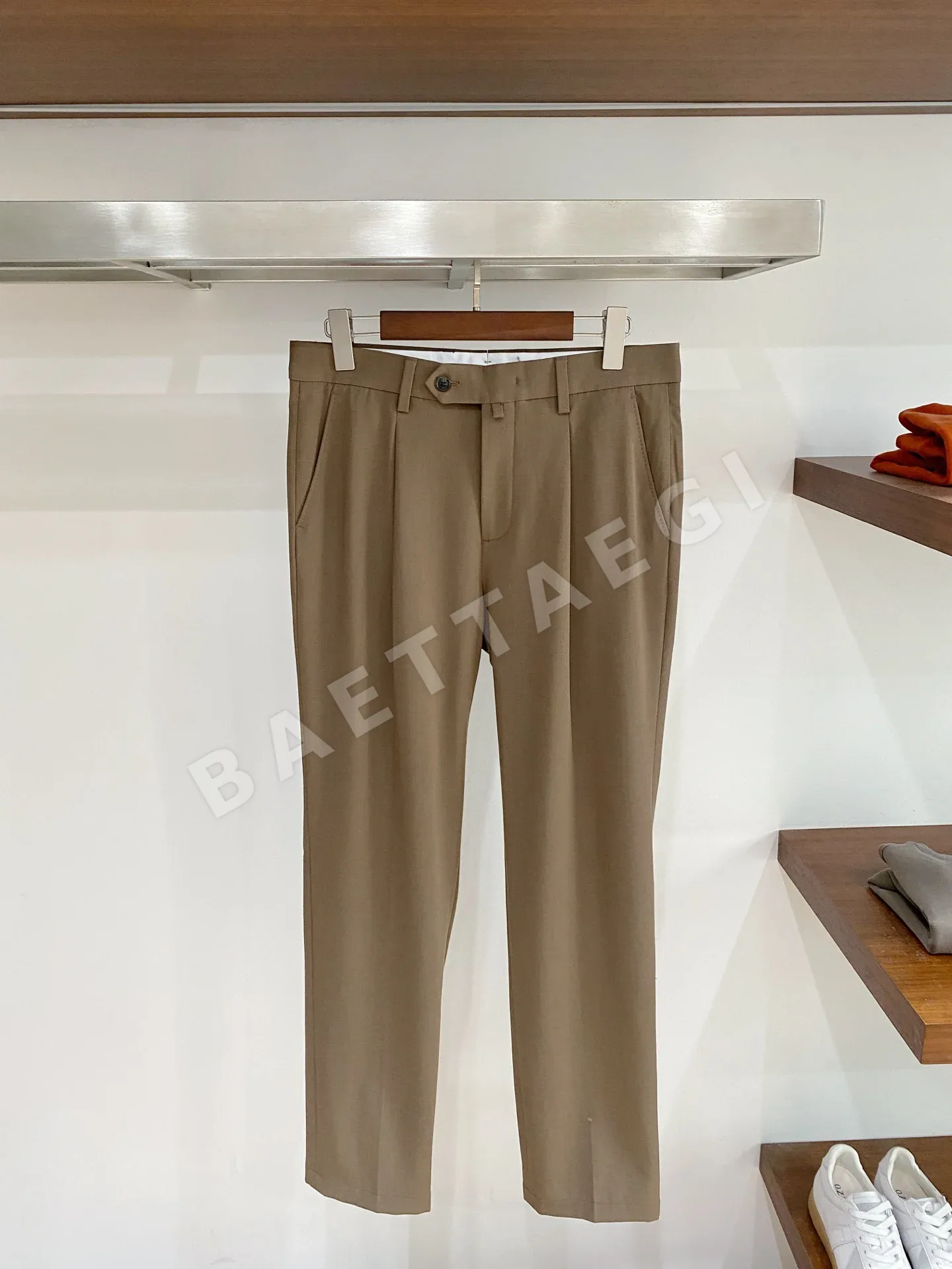 로로피아나 울 혼방 남성 바지 88384
