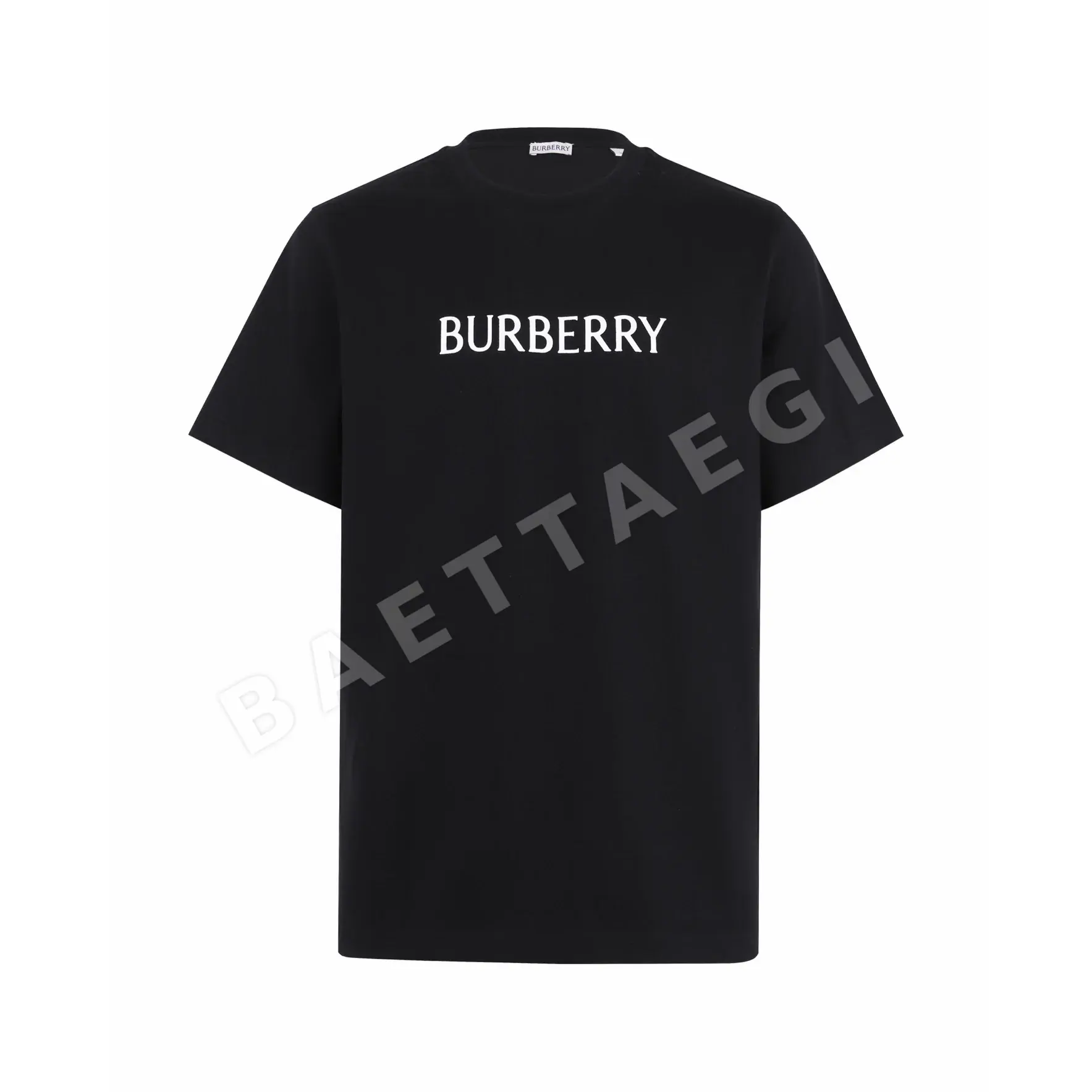 버버리 크루넥 프린트 남성 반팔 티셔츠 49303