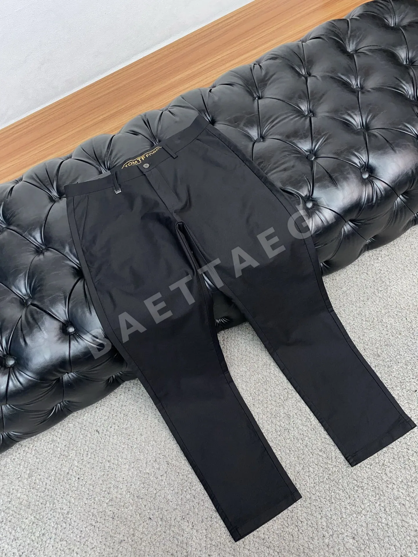 톰포드 남성용 코튼 바지 상세 이미지 6