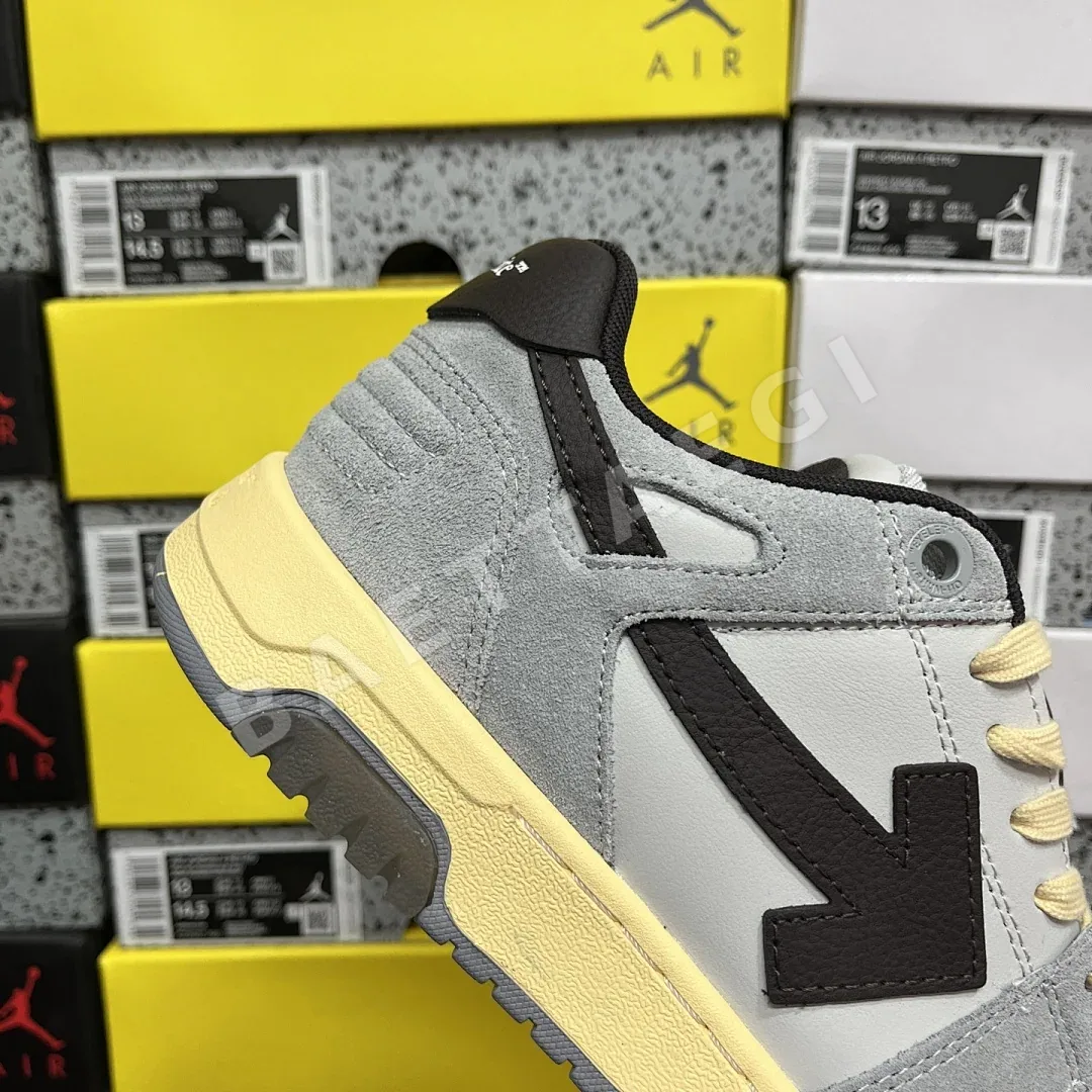 오프화이트 아웃 오브 오피스 OOO 로우 탑스 그레이 블랙 202396 Off White Out Of Office OOO Low Tops 상세 이미지 9