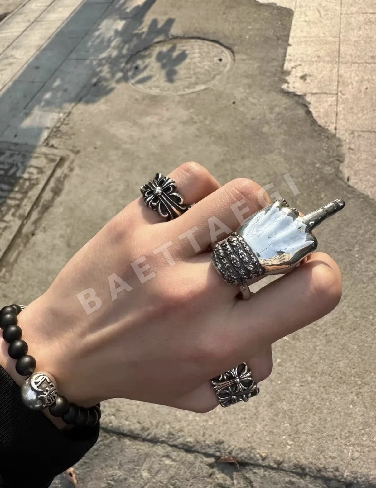 크롬하츠 925 스털링 실버 목걸이 상세 이미지 8