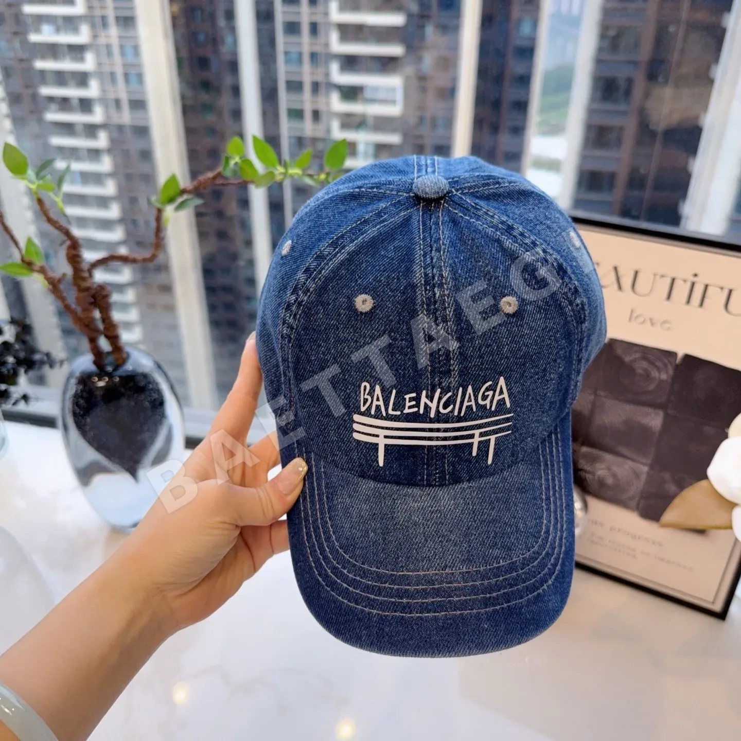 발렌시아가 모자 81695 Balenciaga Cap 상세 이미지 3